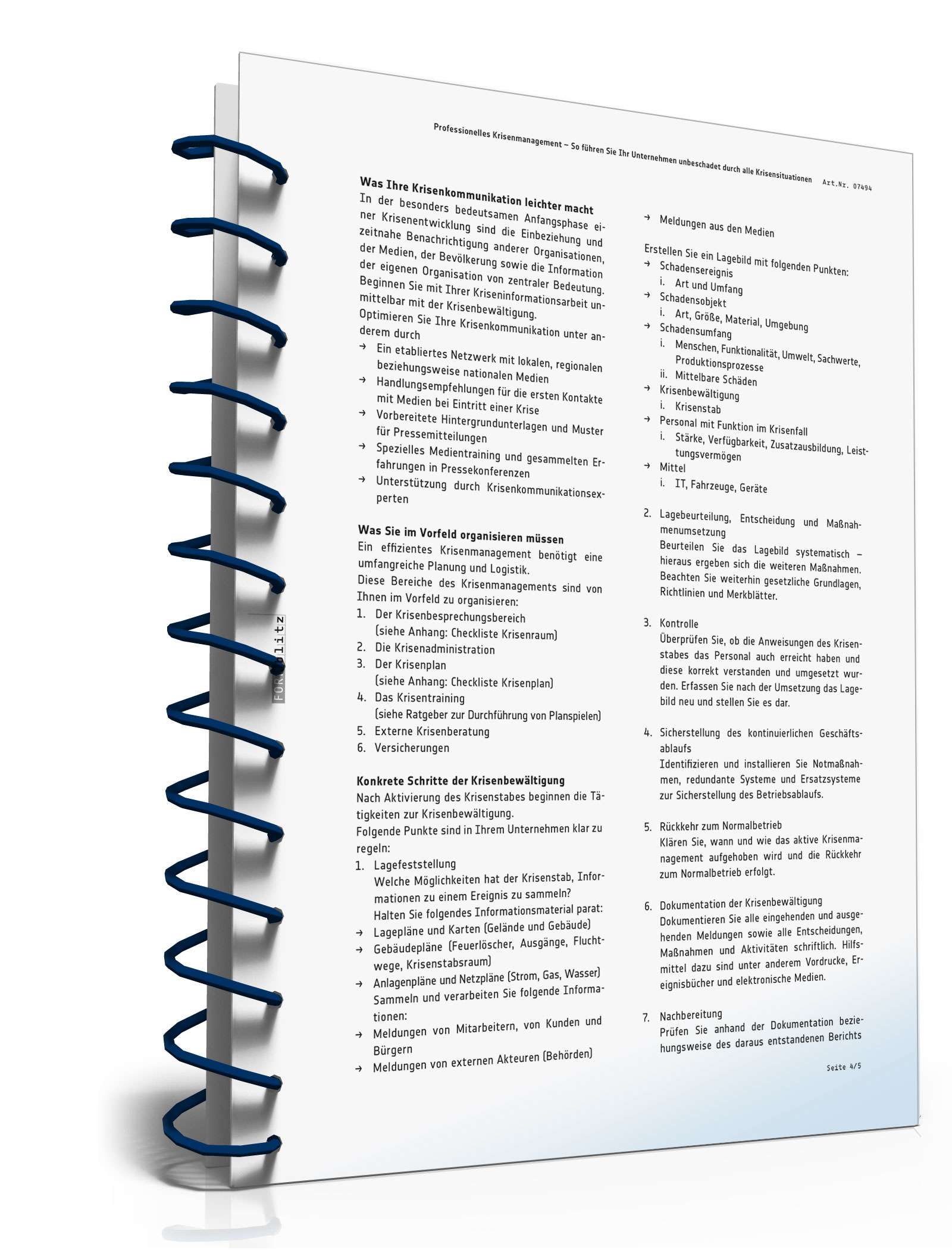 Ratgeber Krisenmanagement  PDF. Seite: 5