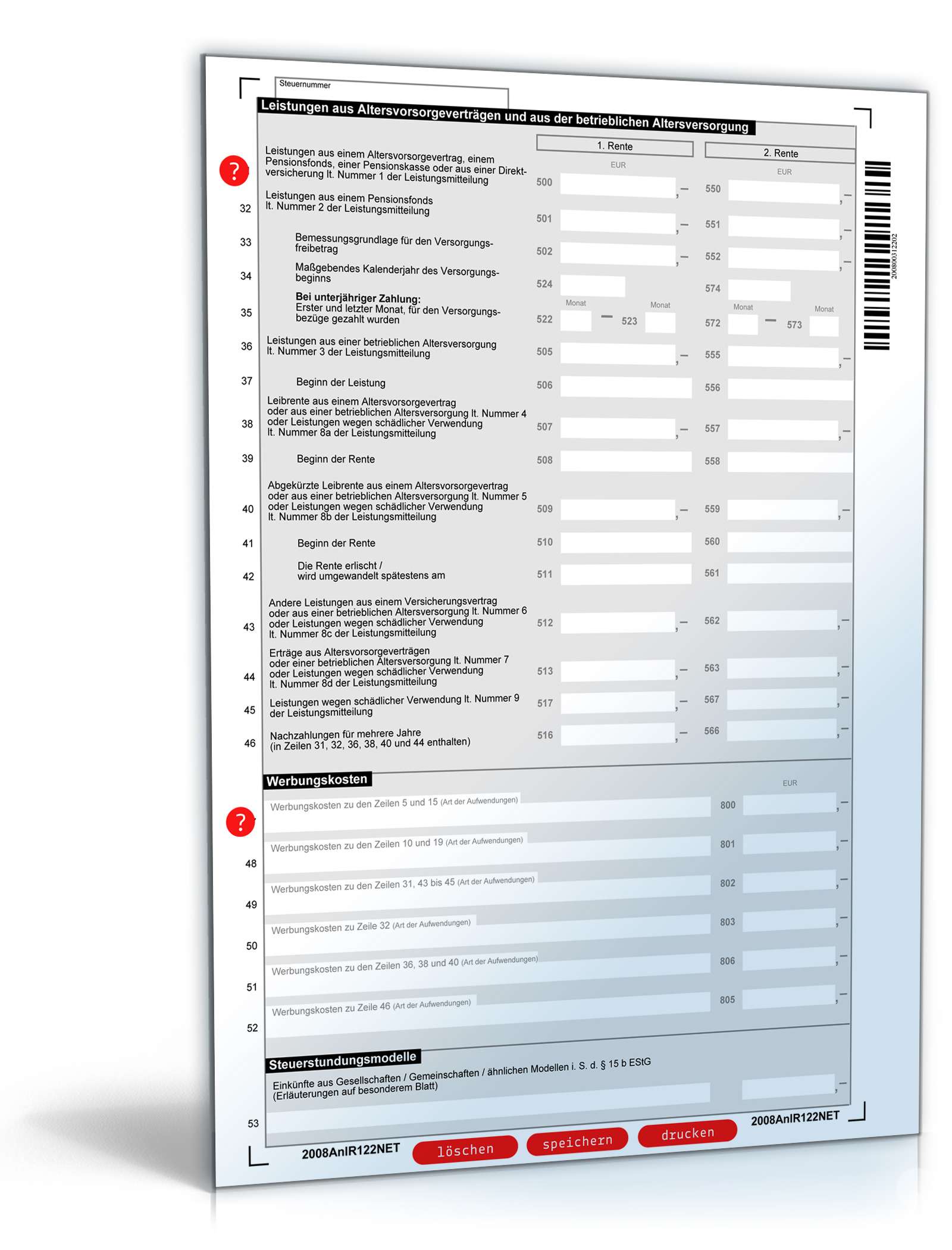 Anlage R 2008 PDF. Seite: 2