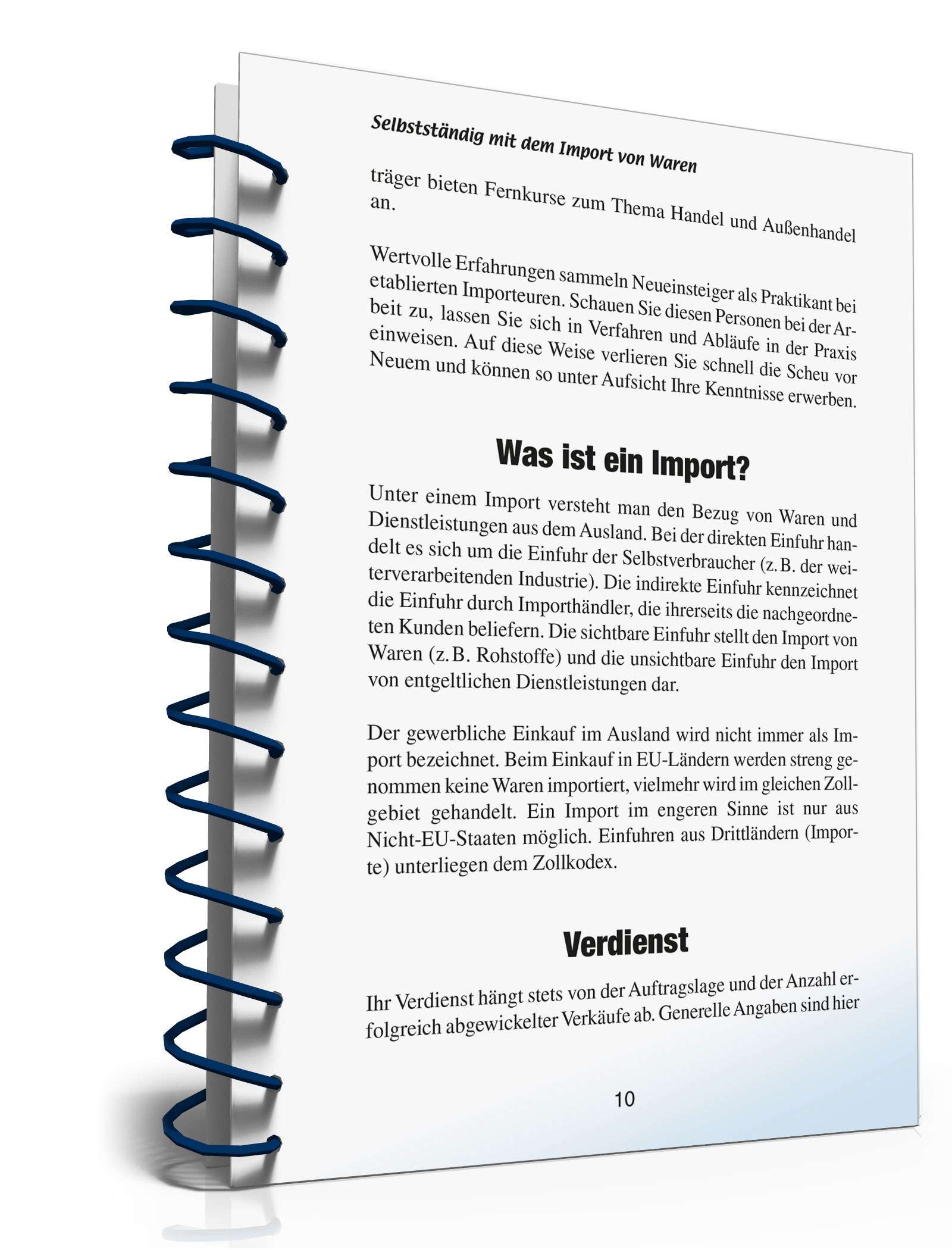 Selbstständig mit Warenimport PDF. Seite: 9