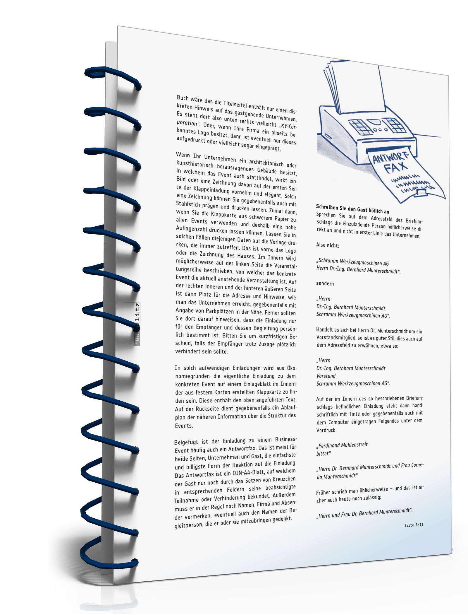 Ratgeber Organisation Business-Event  PDF. Seite: 6