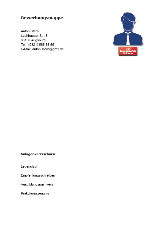 Bewerbungs-Paket Fleischer  Word