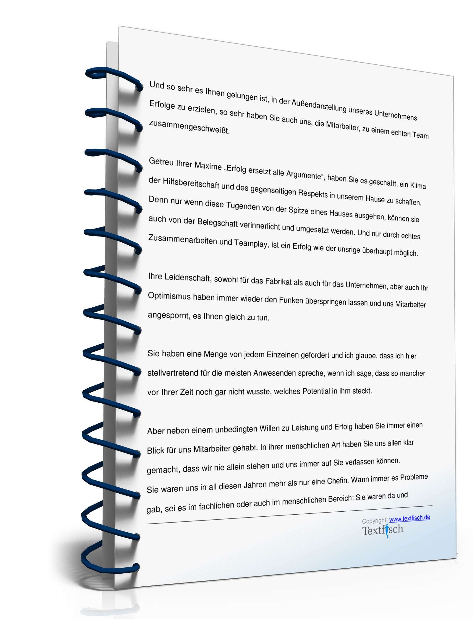 Verabschiedung einer Vorgesetzten in den Ruhestand  PDF. Seite: 3