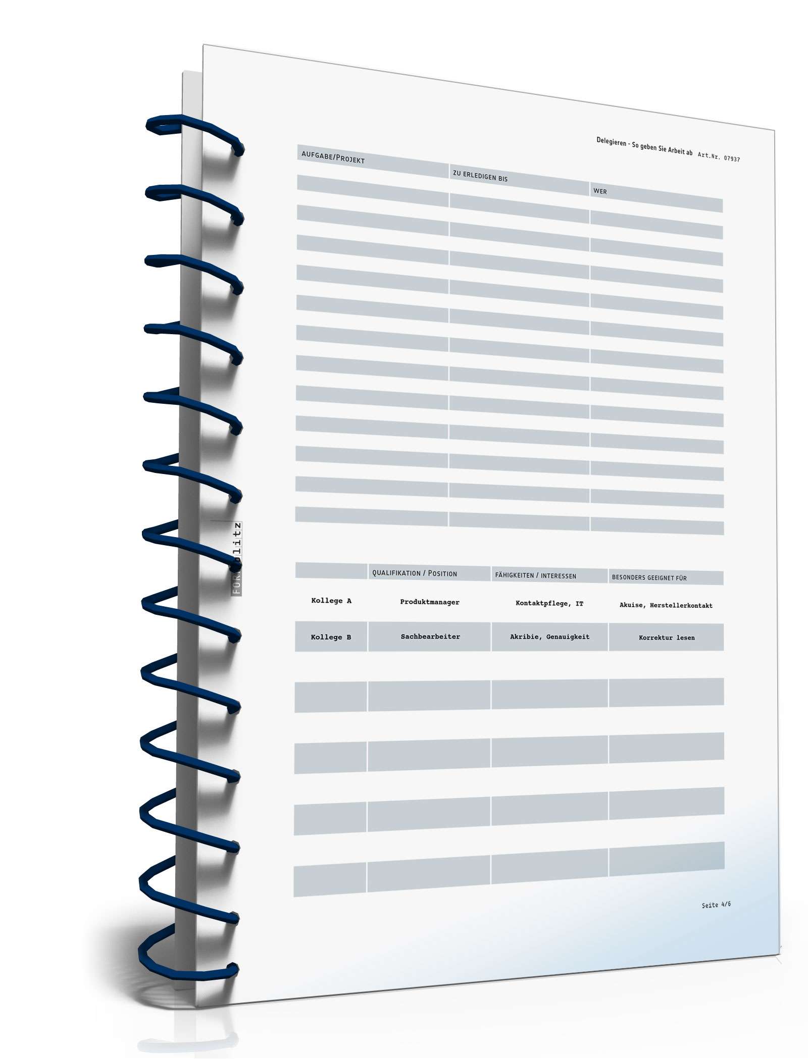 Ratgeber Delegieren als Teamleiter PDF. Seite: 5