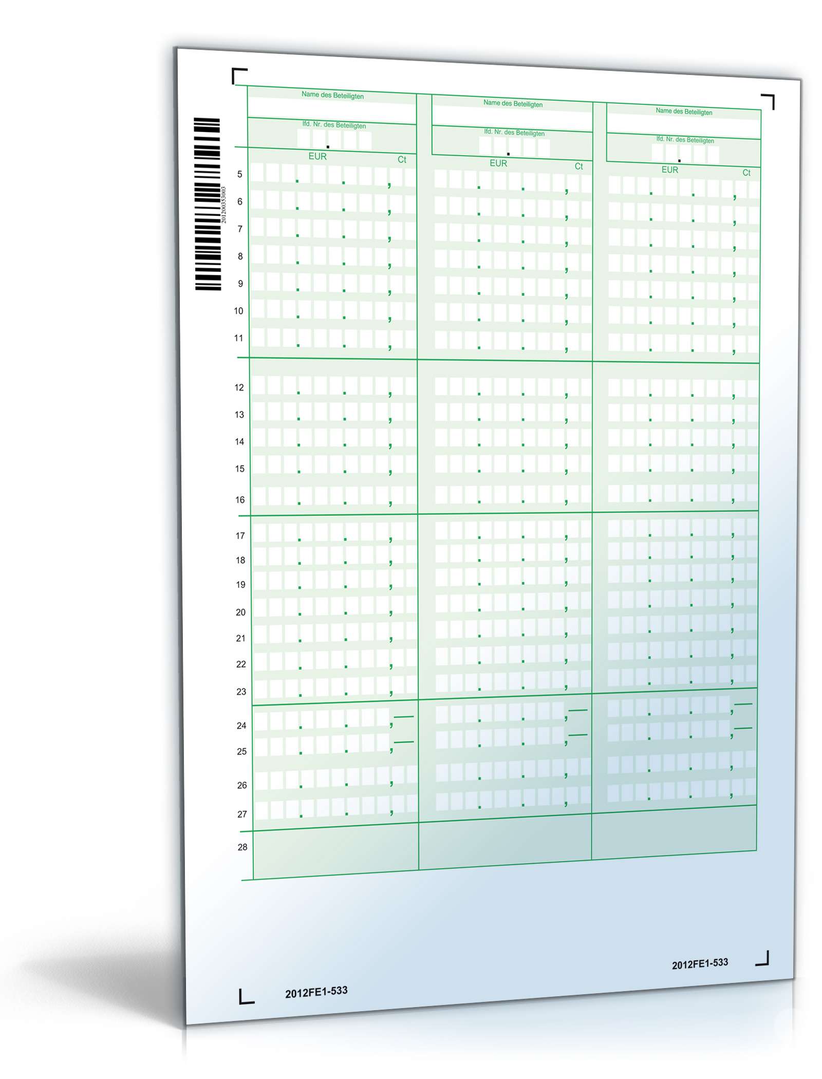 Anlage FE 1 2012 PDF. Seite: 3