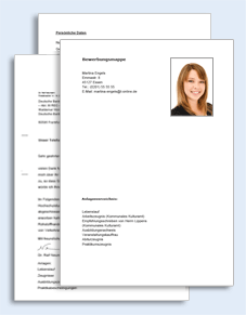 Bewerbungs-Paket Eventmanagement Excel