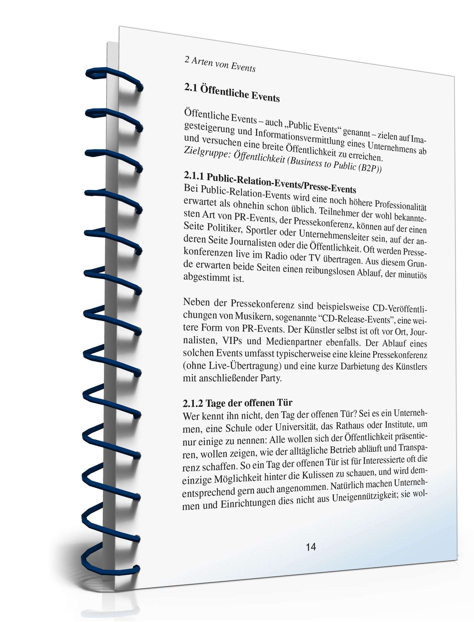 Ratgeber Eventmanagement Praxis PDF. Seite: 13