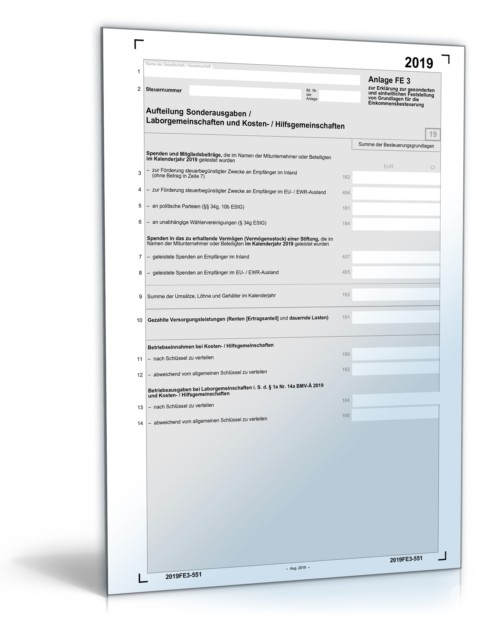 Anlage FE 3 2019 PDF