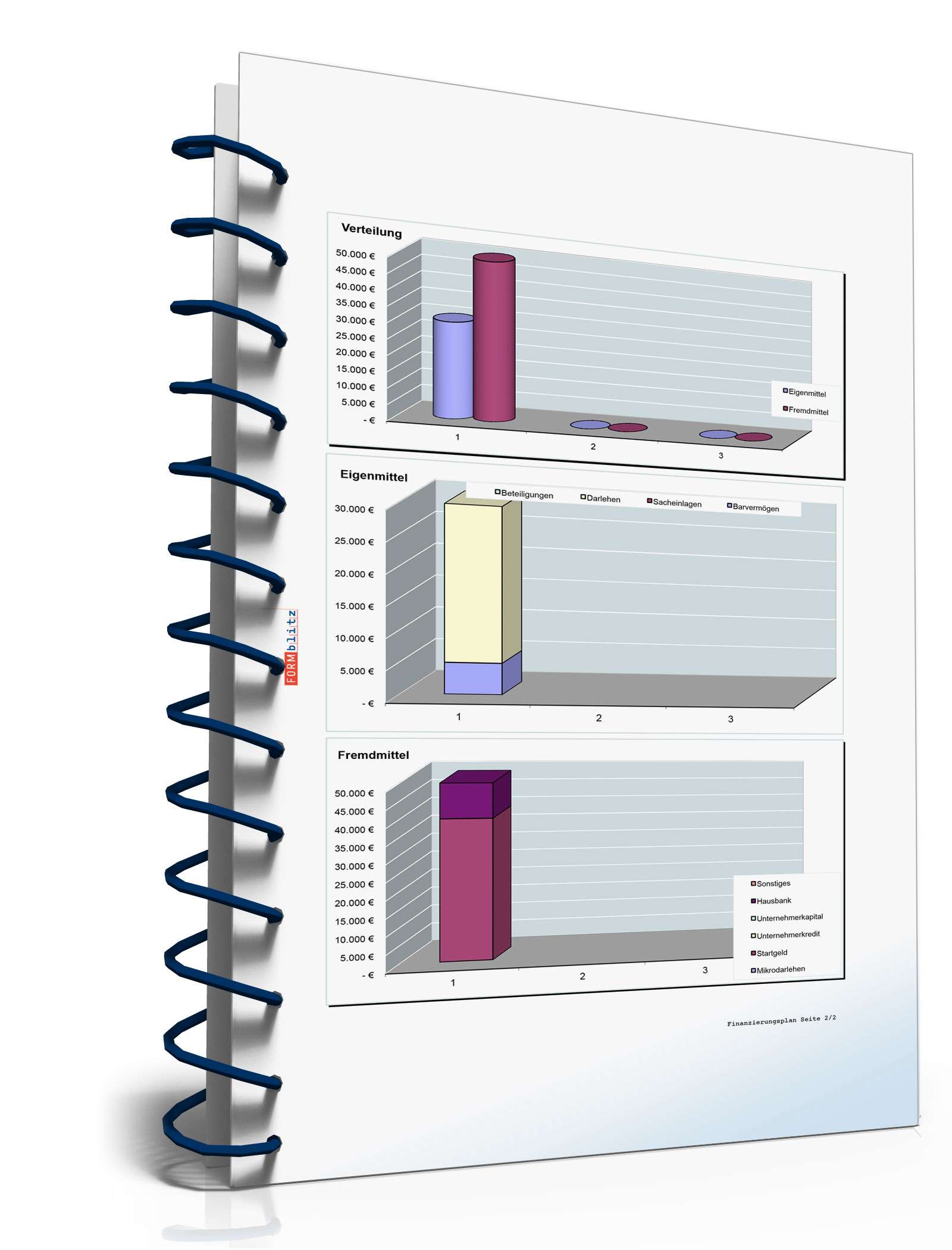 Businessplan Taxi-Unternehmer Excel. Seite: 15