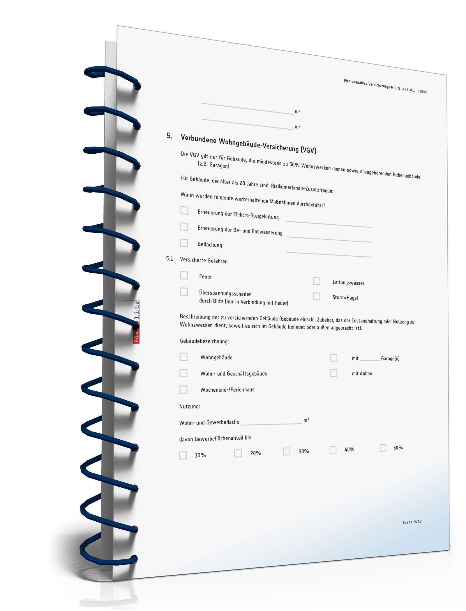 Firmenanalyse Versicherungsschutz PDF. Seite: 9