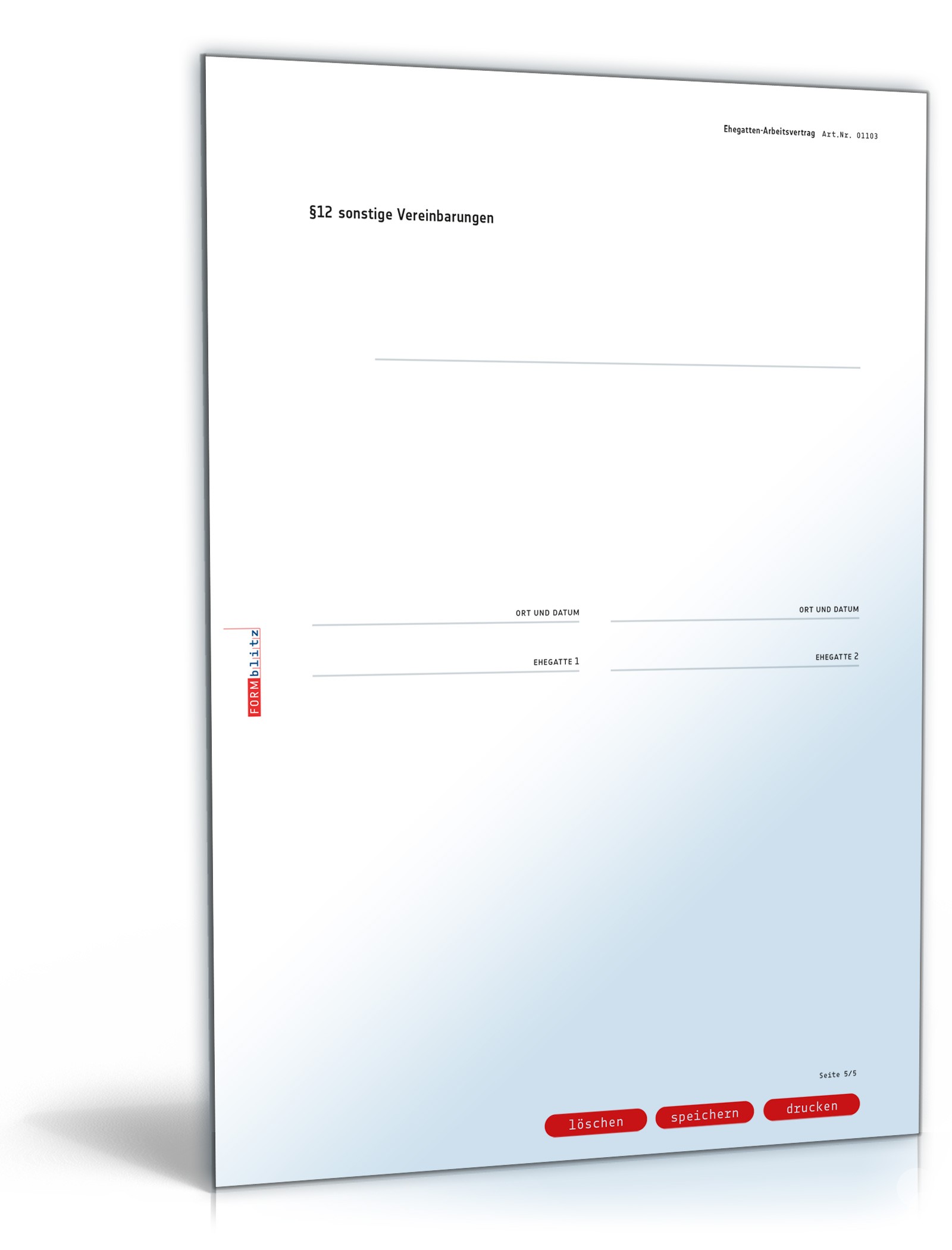 Ehegatten-Arbeitsvertrag PDF. Seite: 5
