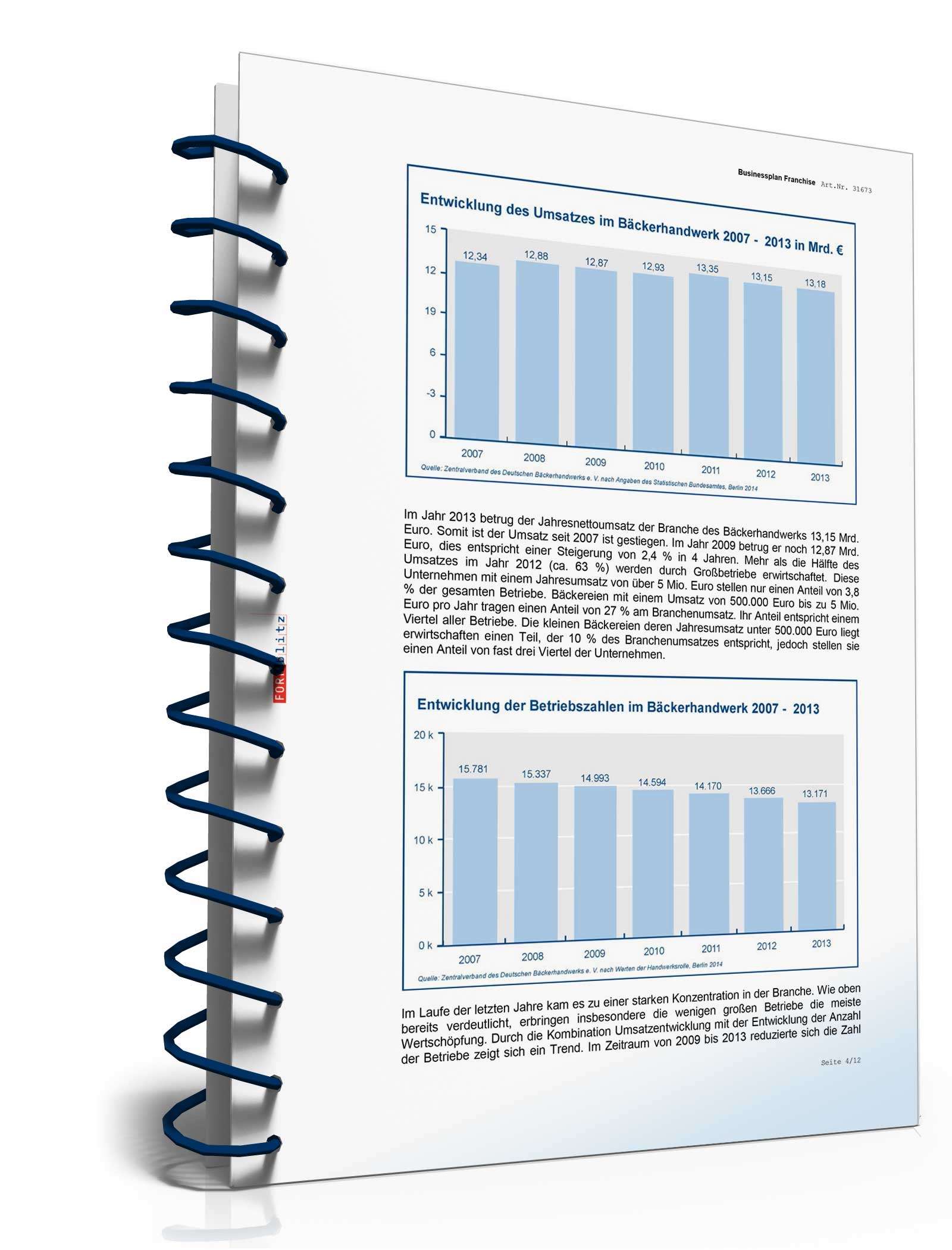 Businessplan Franchise (allgemein) Excel. Seite: 12