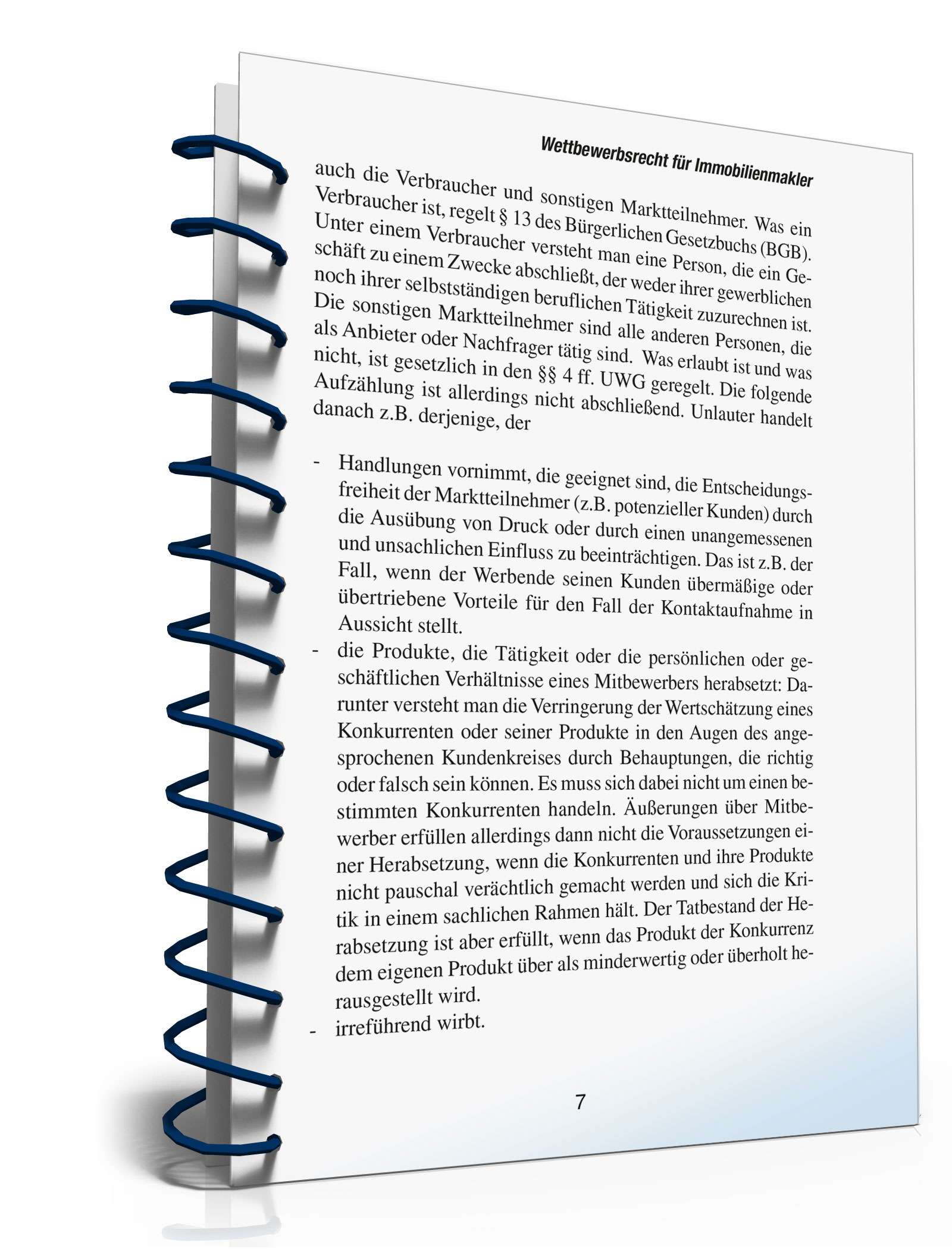 Wettbewerbsrecht für Immobilienmakler PDF. Seite: 6