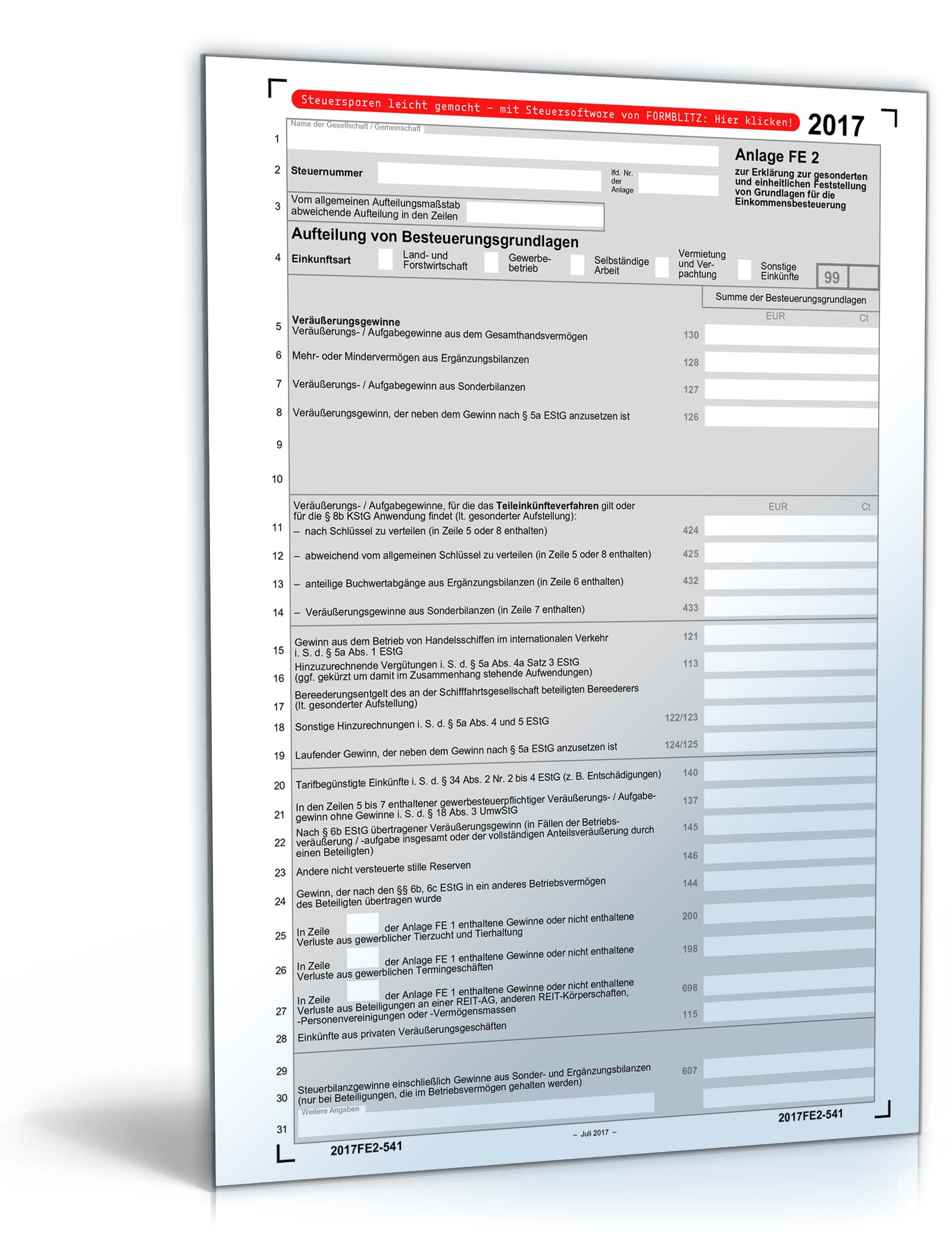 Anlage FE 2 2017 PDF