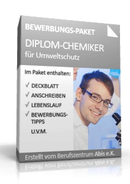 Bewerbungs-Paket Diplom-Chemiker Umweltschutz Excel