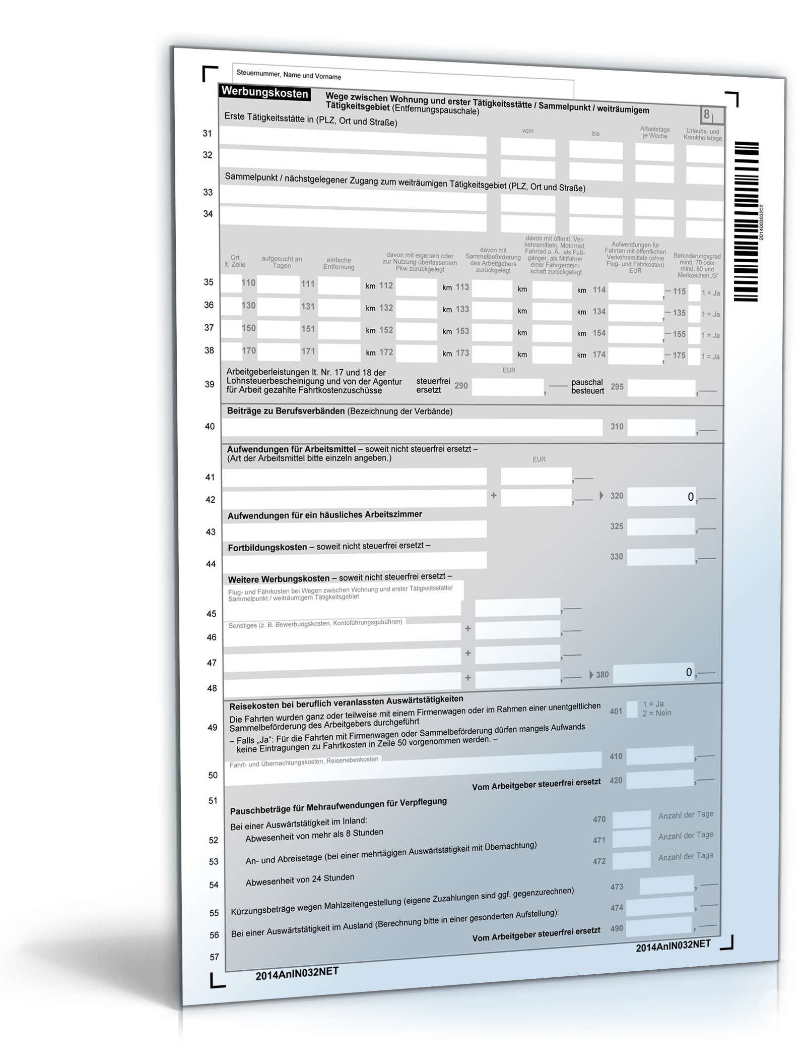 Anlage N 2014 PDF. Seite: 2