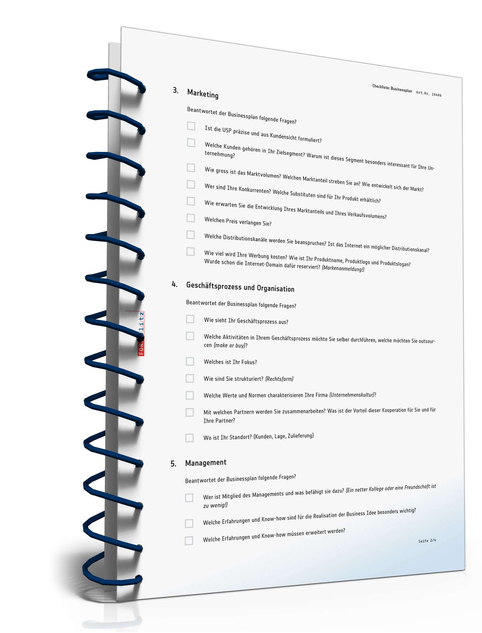 Kurzratgeber Businessplan PDF. Seite: 2