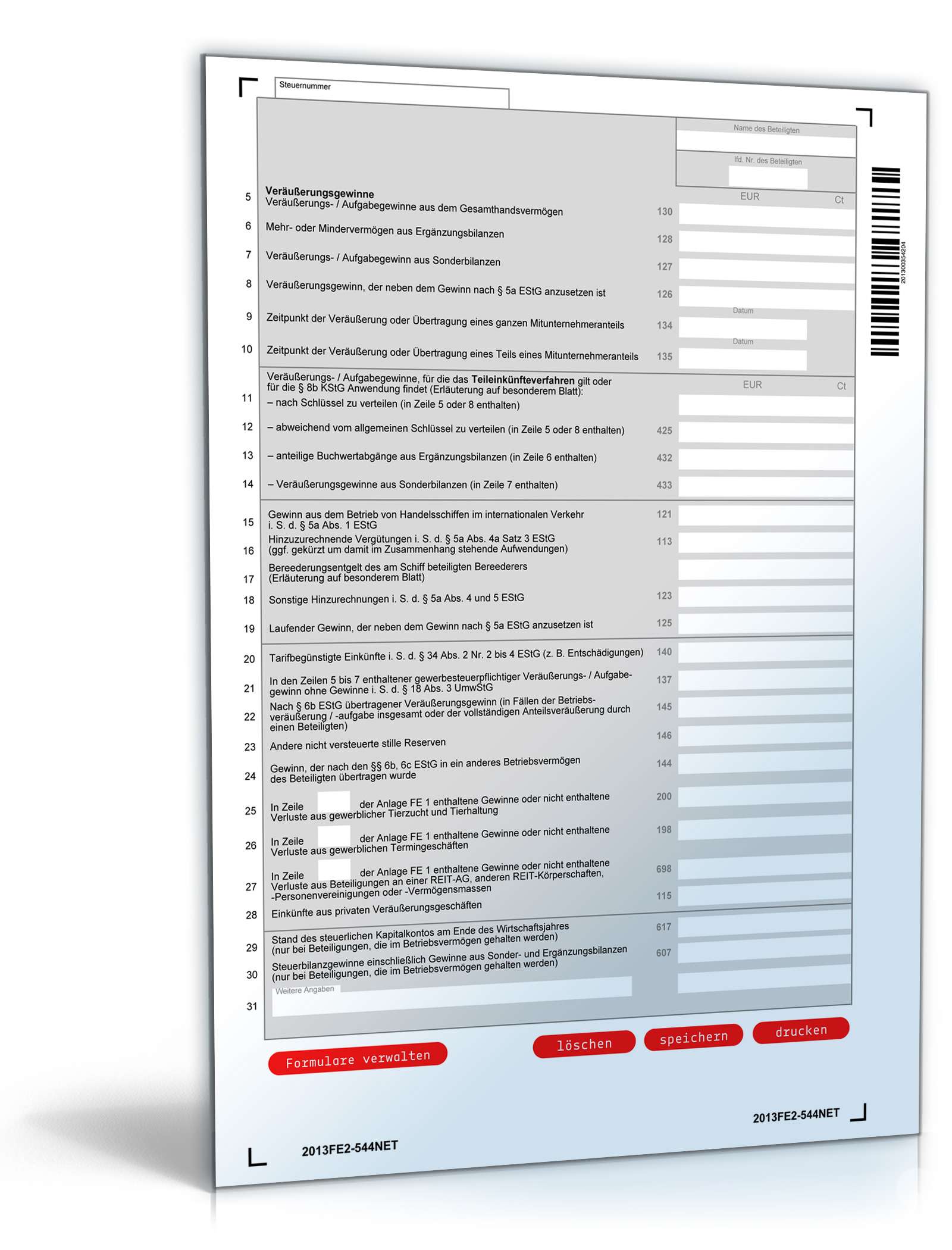 Anlage FE 2 2013 PDF. Seite: 4