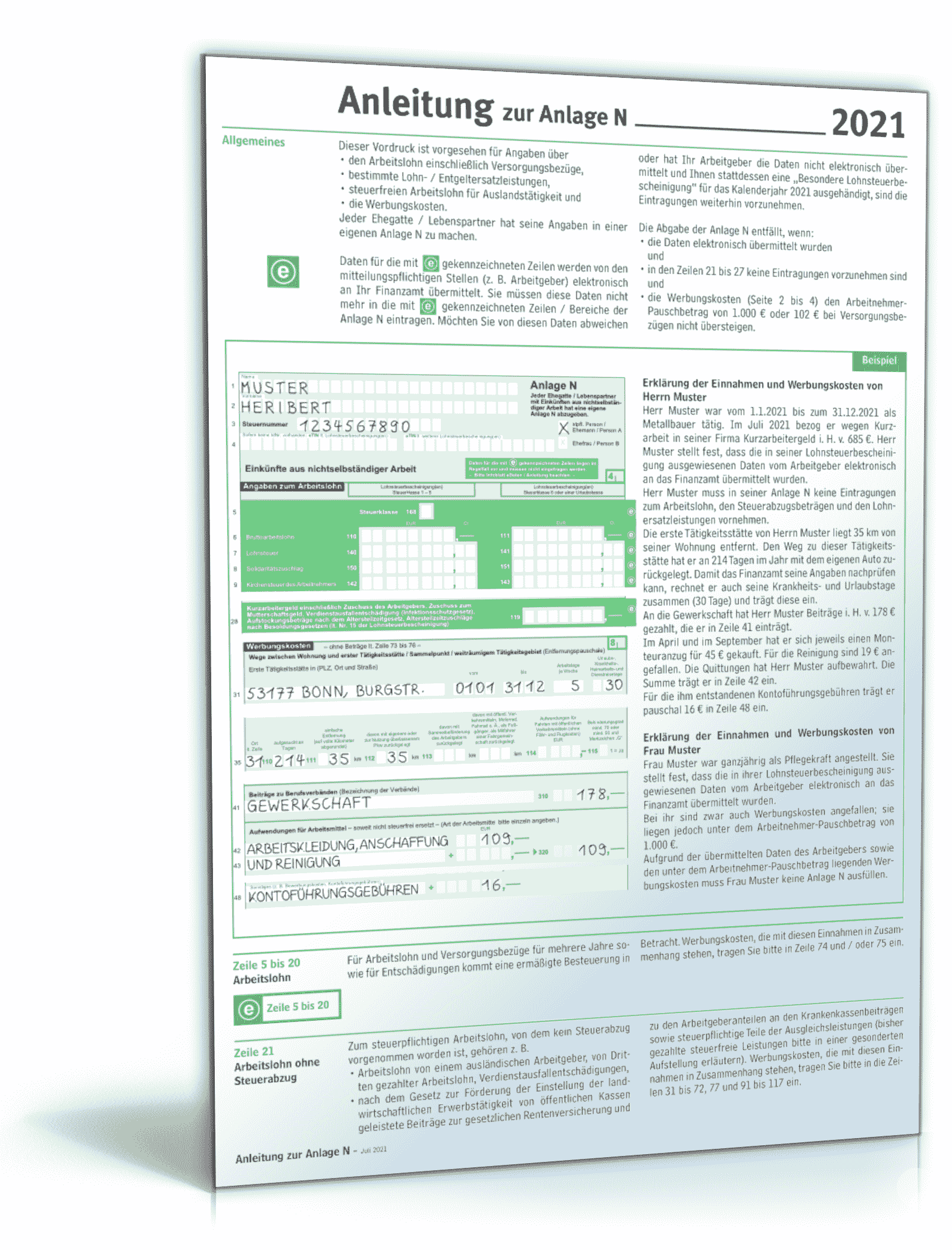 Anleitung Anlage N 2021 PDF