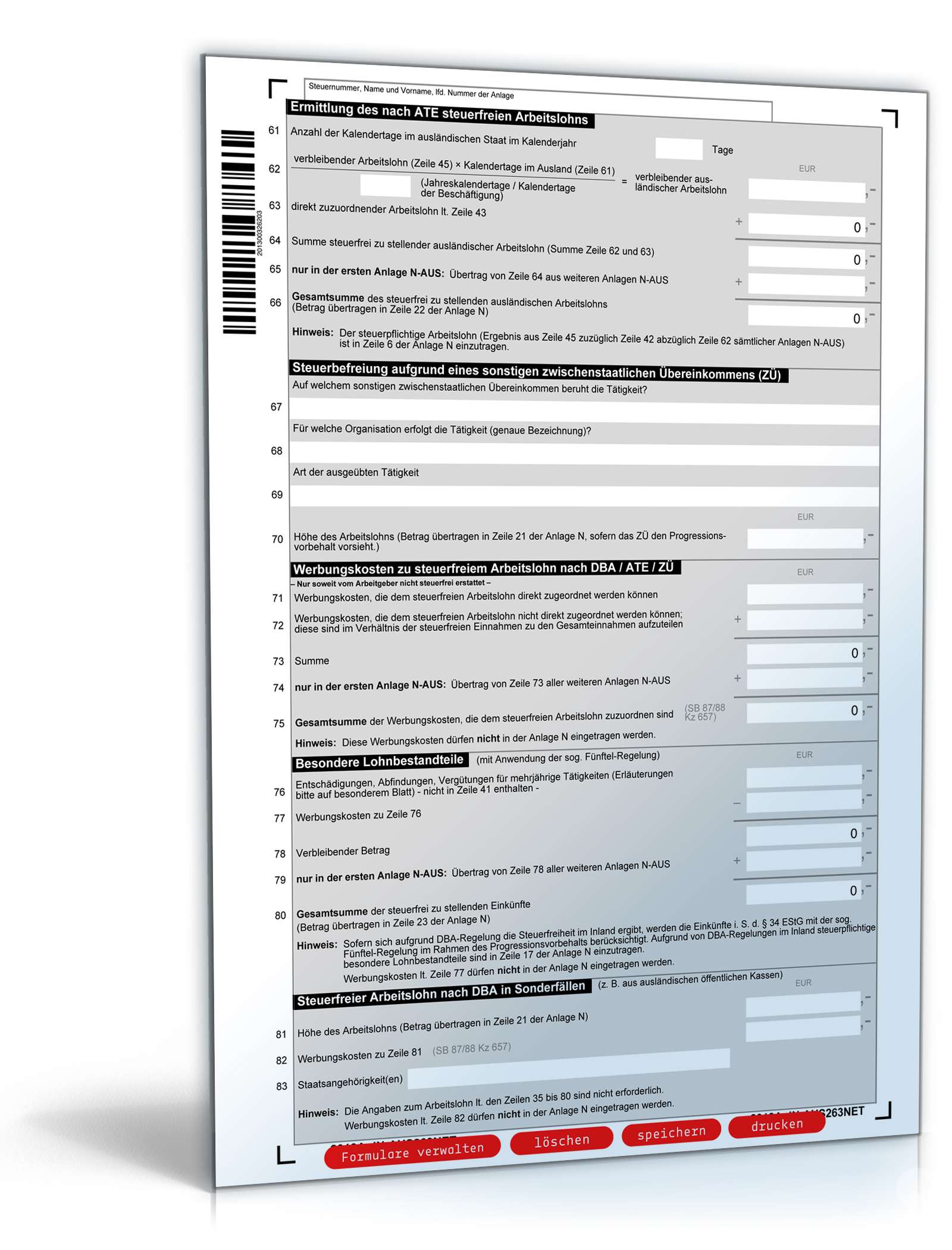 Anlage N-AUS 2013 PDF. Seite: 3
