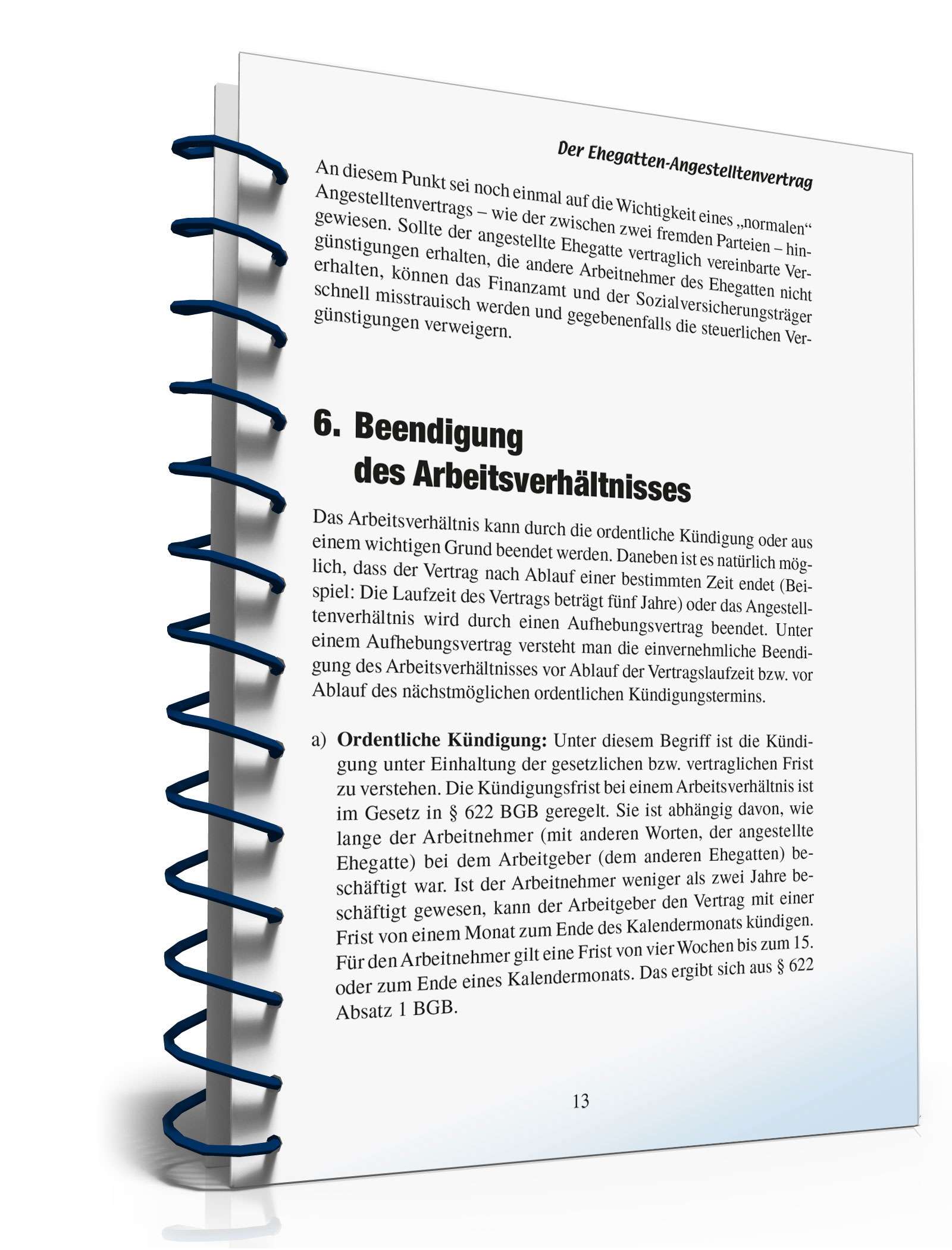 Ratgeber Ehegatten-Angestelltenvertrag PDF. Seite: 12