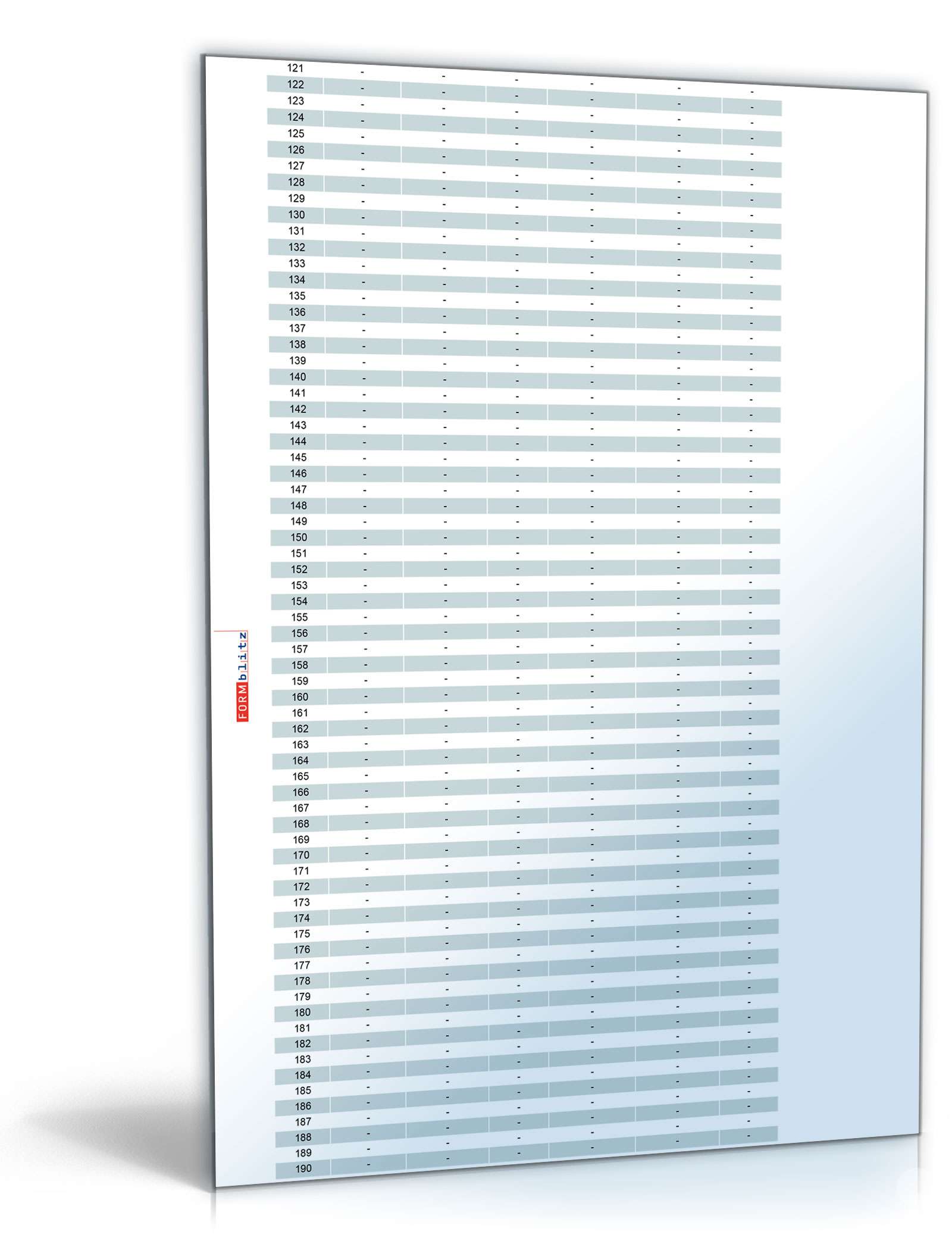 Annuitäts- und Tilgungsrechner Excel. Seite: 8