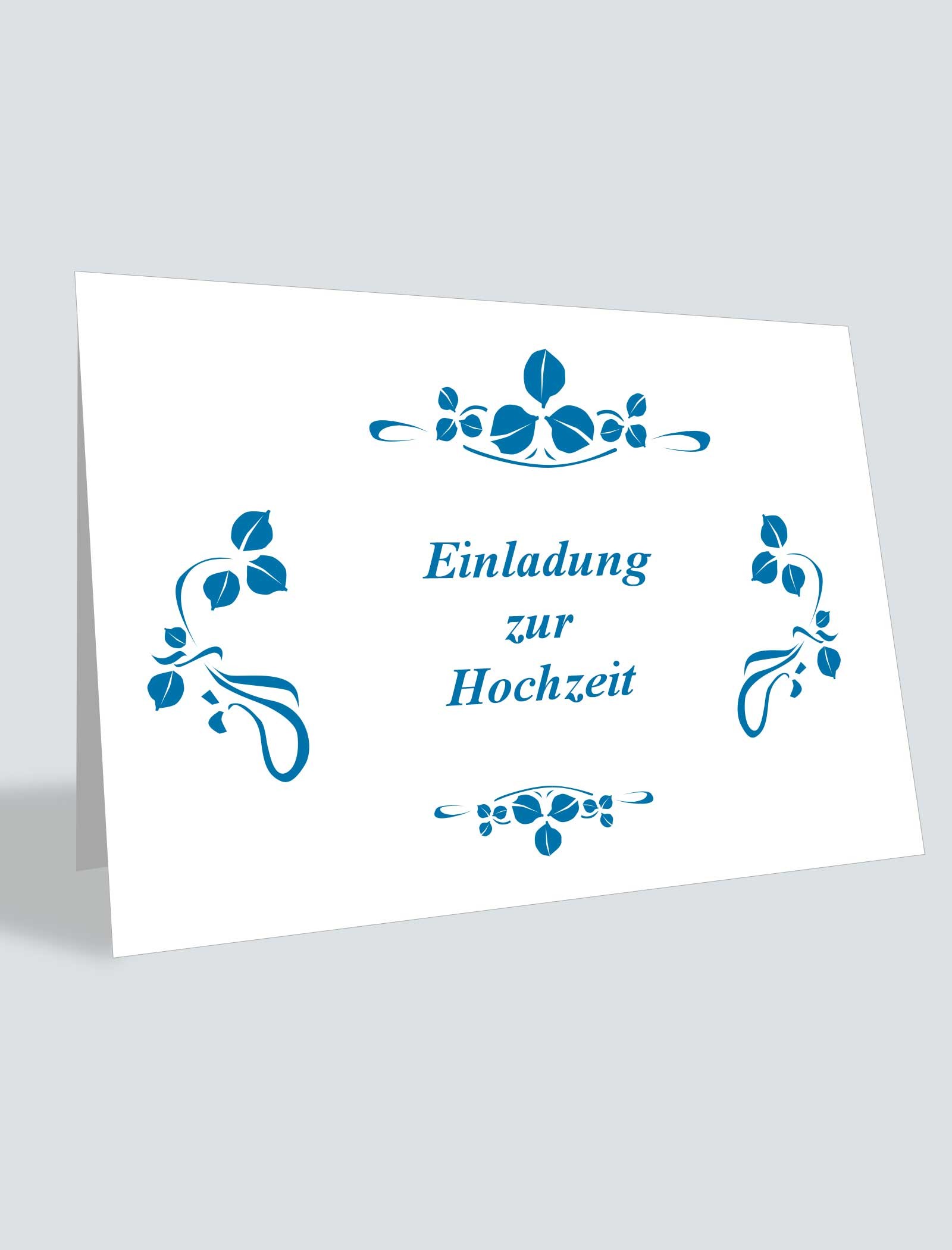 Hochzeits-Paket Blaue Edition Excel. Seite: 2