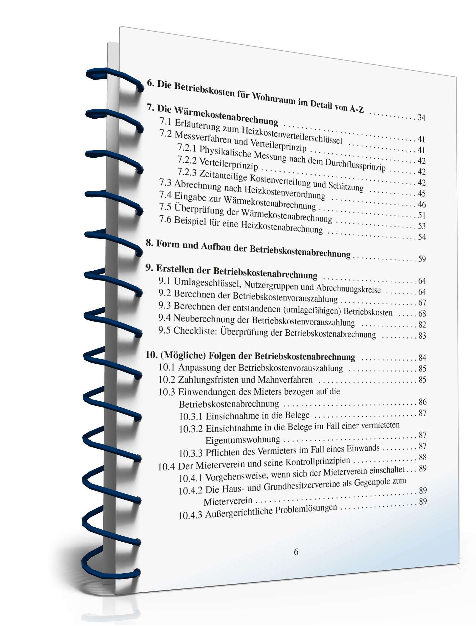 Ratgeber Betriebskostenabrechnung PDF. Seite: 6