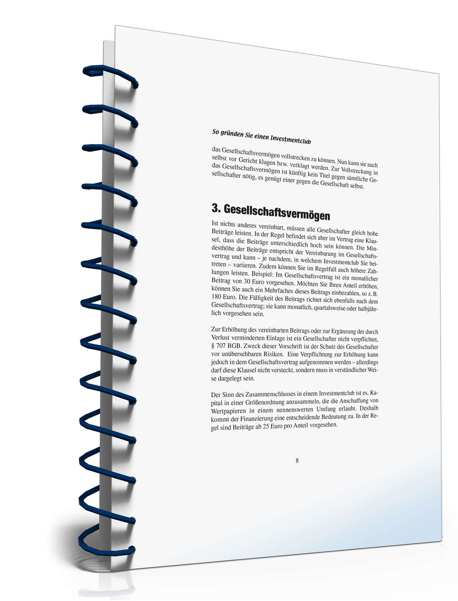 So gründen Sie einen Investmentclub PDF. Seite: 8