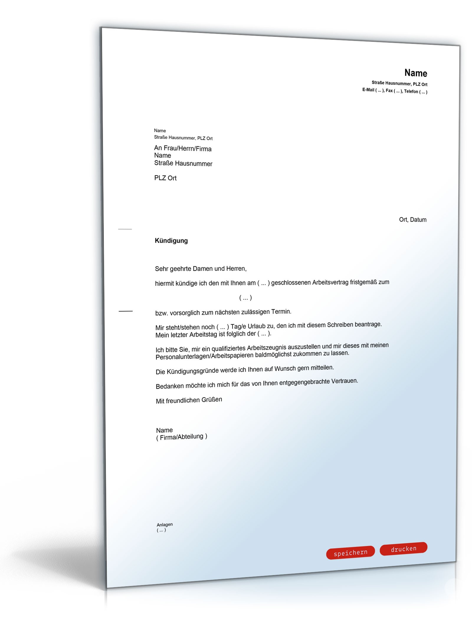 Erfolgreich bewerben Excel. Seite: 3