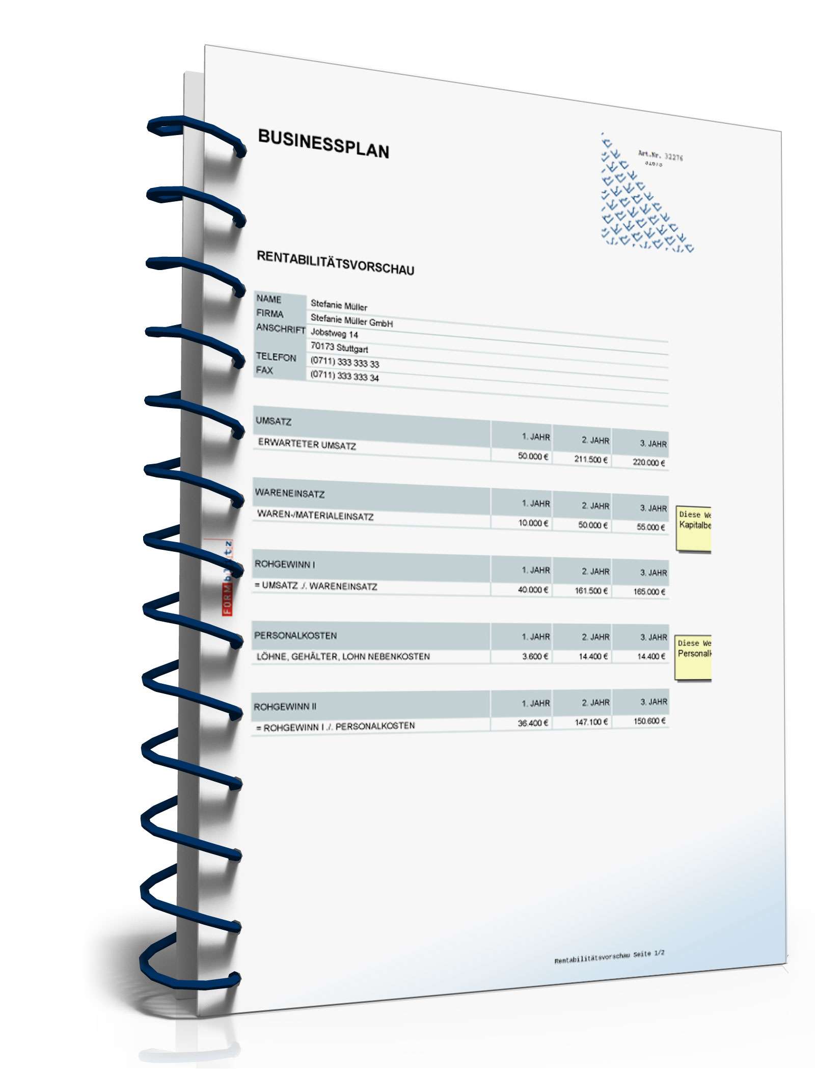 Businessplan Franchise (Systemgastronomie) Excel. Seite: 31