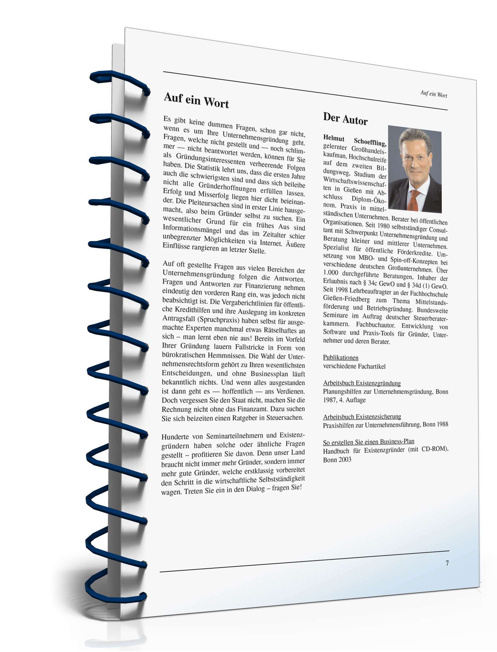 Ratgeber Unternehmensgründung PDF. Seite: 7