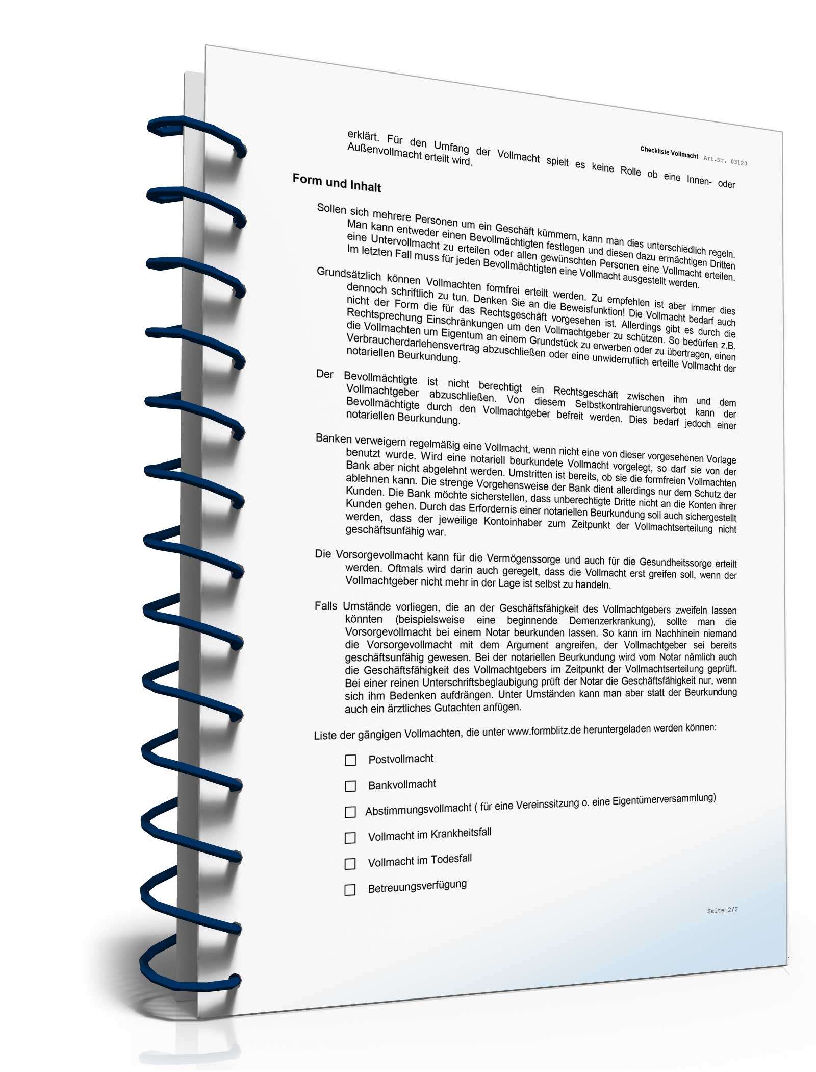 Maklervollmacht PDF. Seite: 4