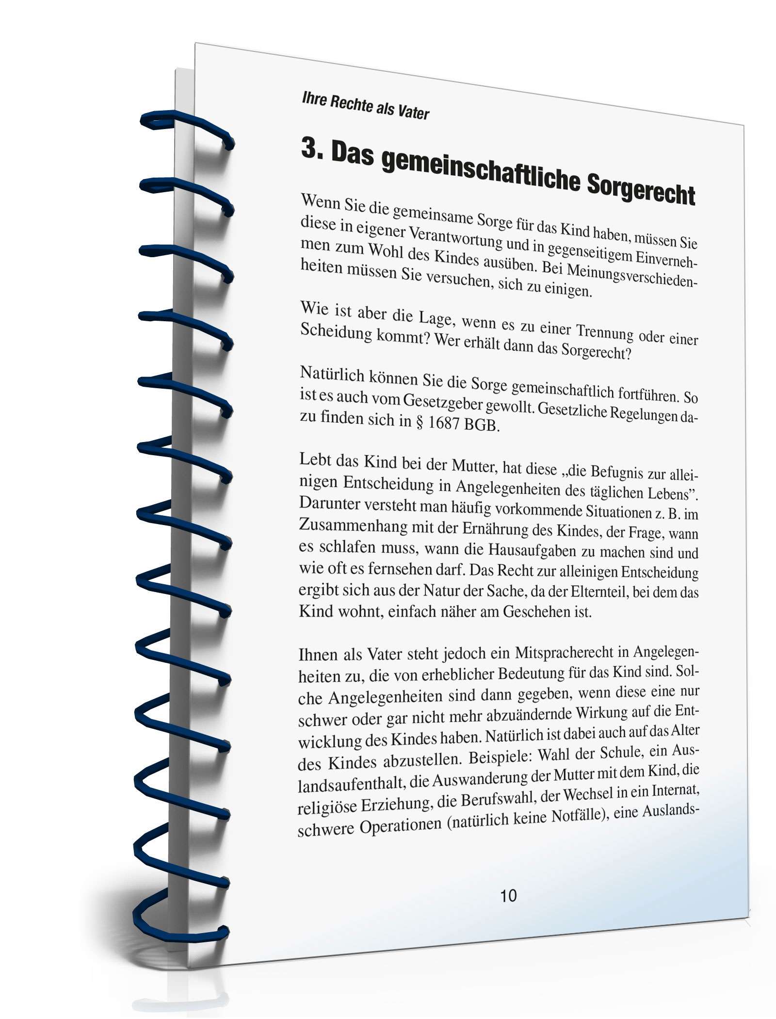 Ihre Rechte als Vater PDF. Seite: 9