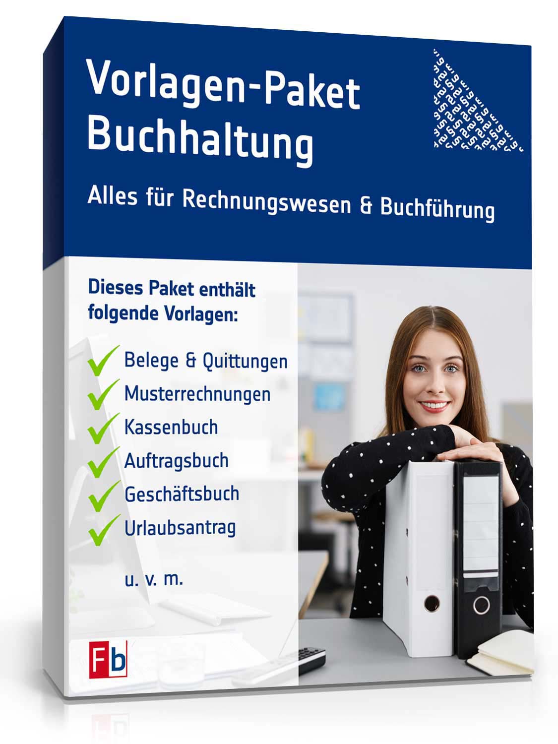 Vorlagen-Paket Buchhaltung  Excel