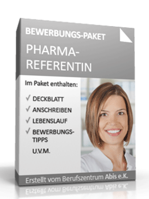 Bewerbungs-Paket Pharmareferent  Excel