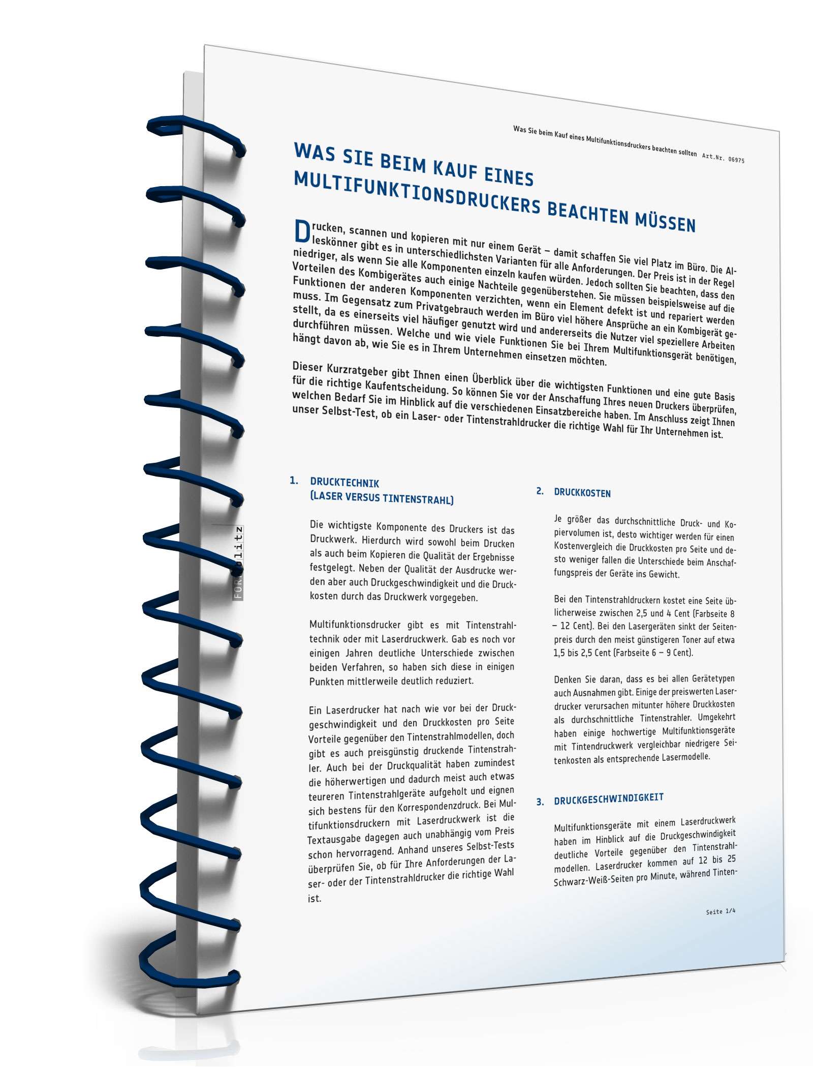 Ratgeber Kauf Multifunktionsdrucker PDF. Seite: 2