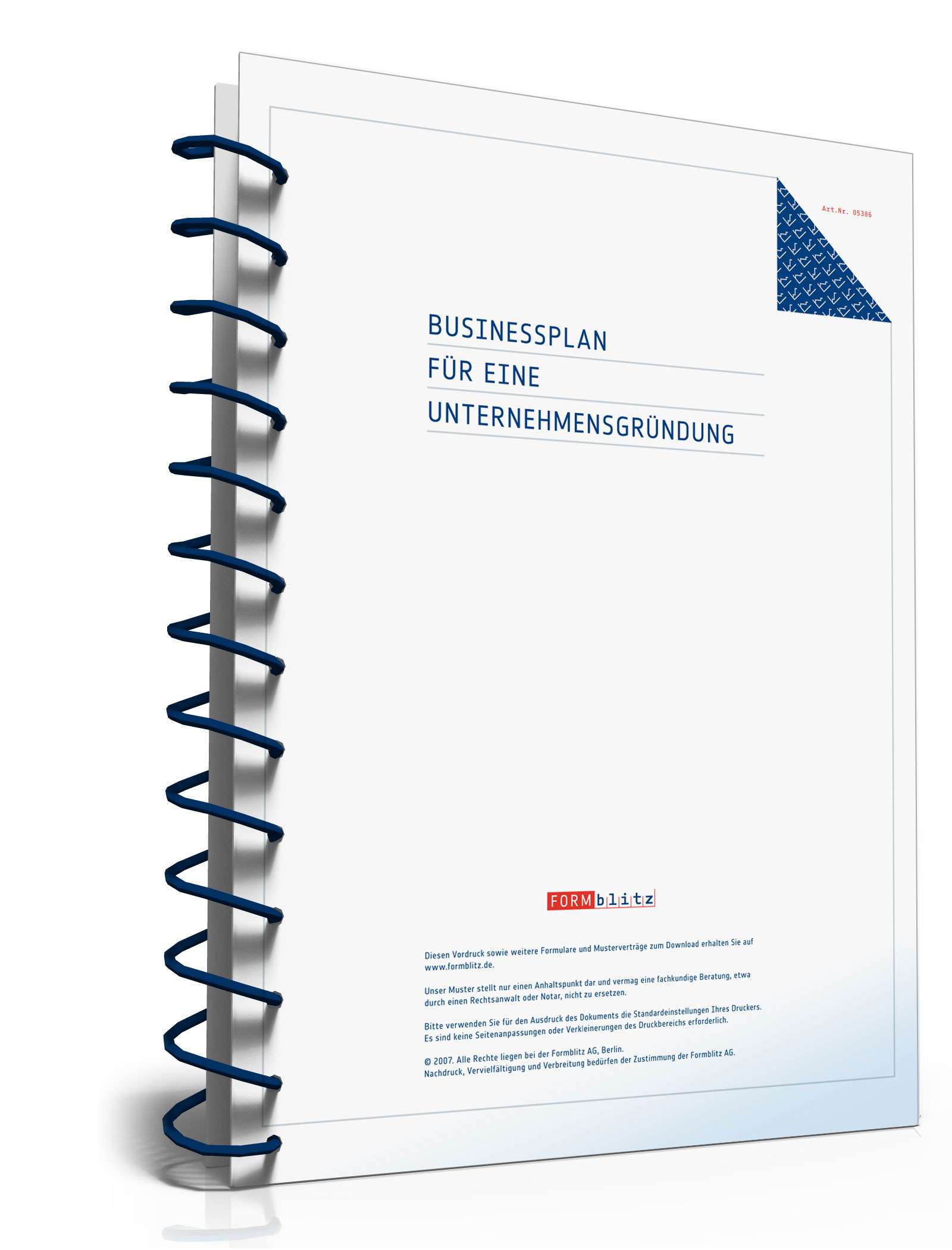 Businessplan und Ratgeber für eine Unternehmensgründung Excel. Seite: 2