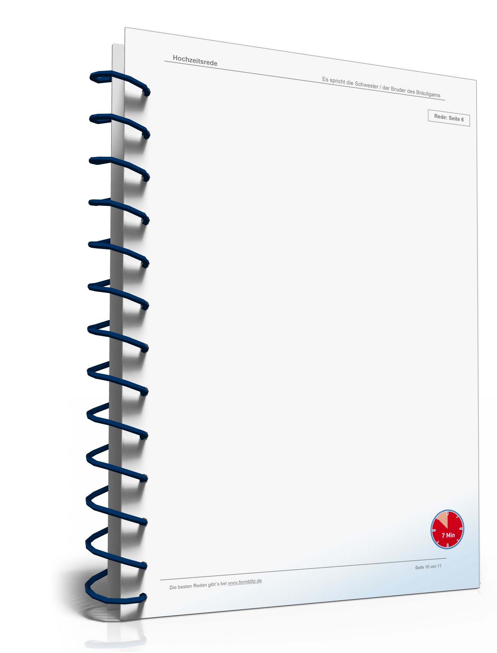 Hochzeitsrede Bruder/Schwester des Bräutigams Excel. Seite: 10