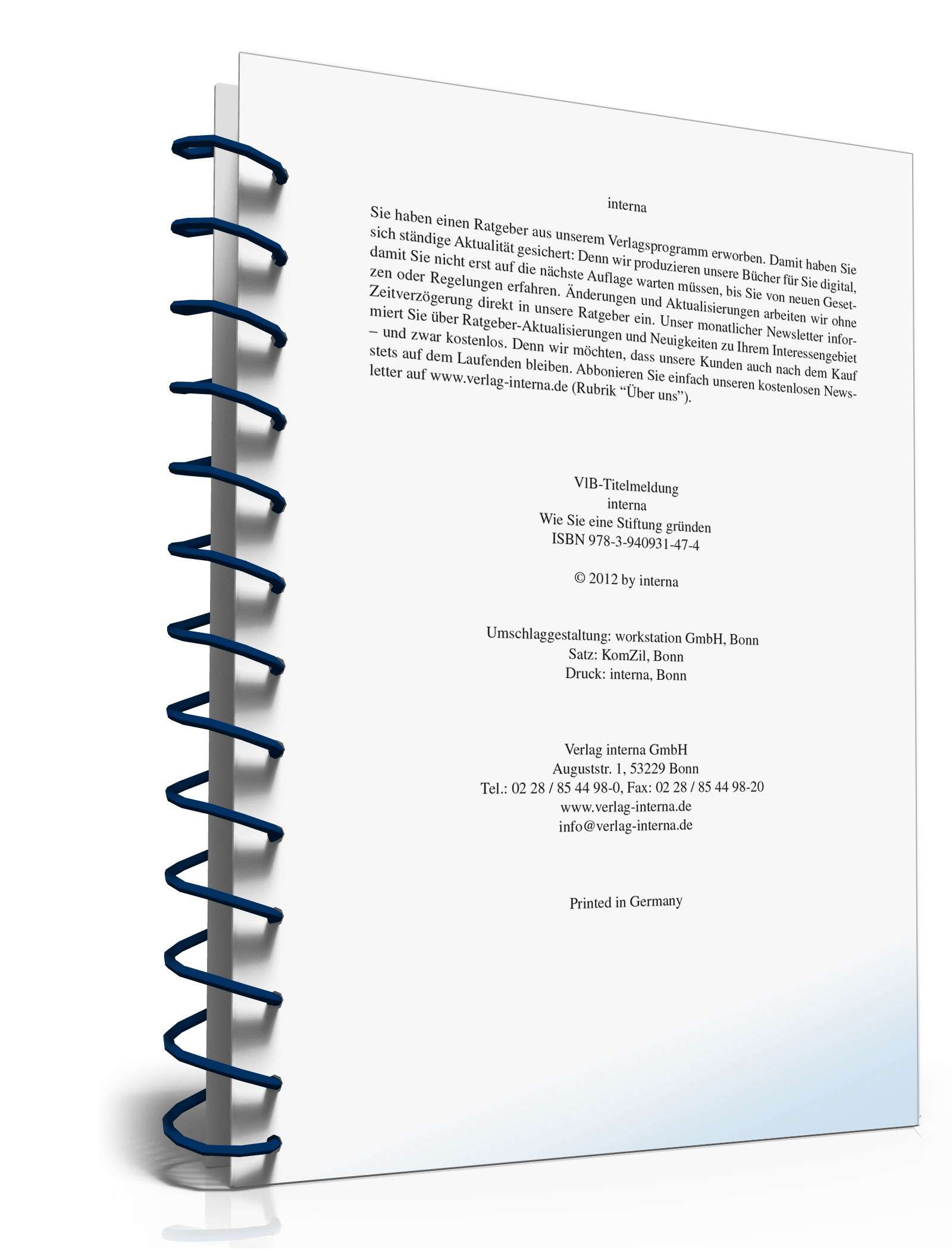 Ratgeber Gründung Stiftung  PDF. Seite: 2