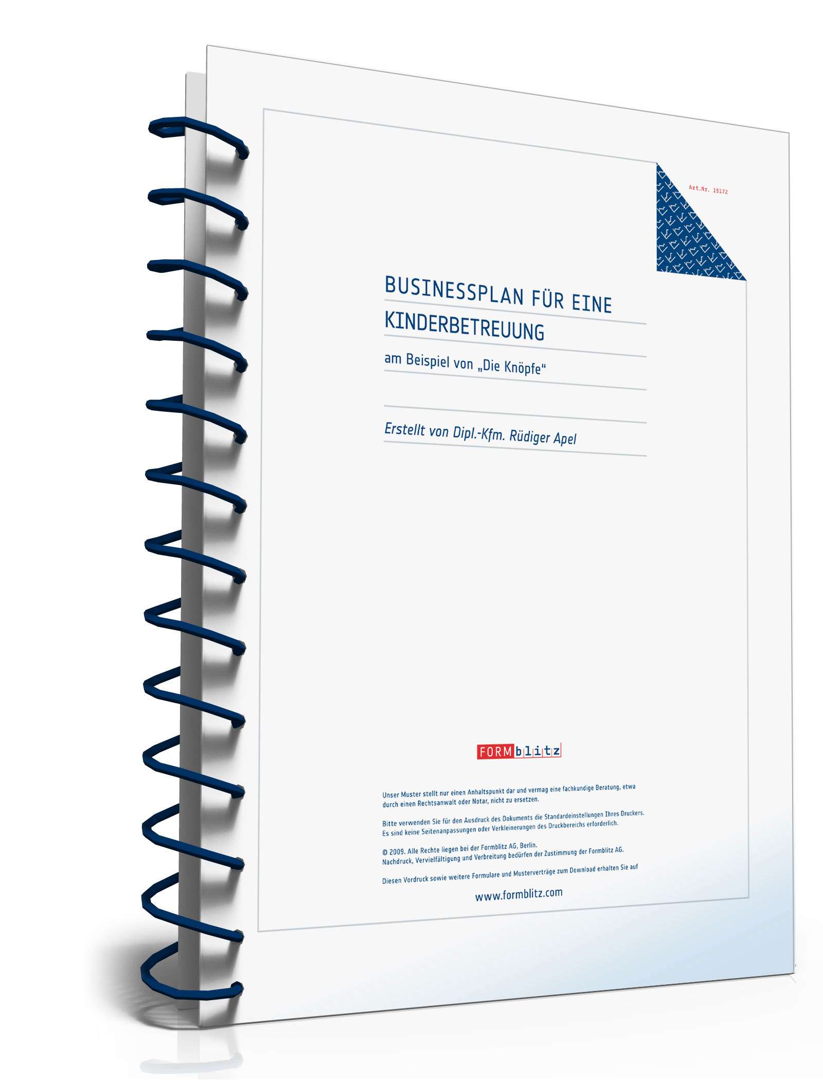 Businessplan Kinderbetreuung Excel. Seite: 21