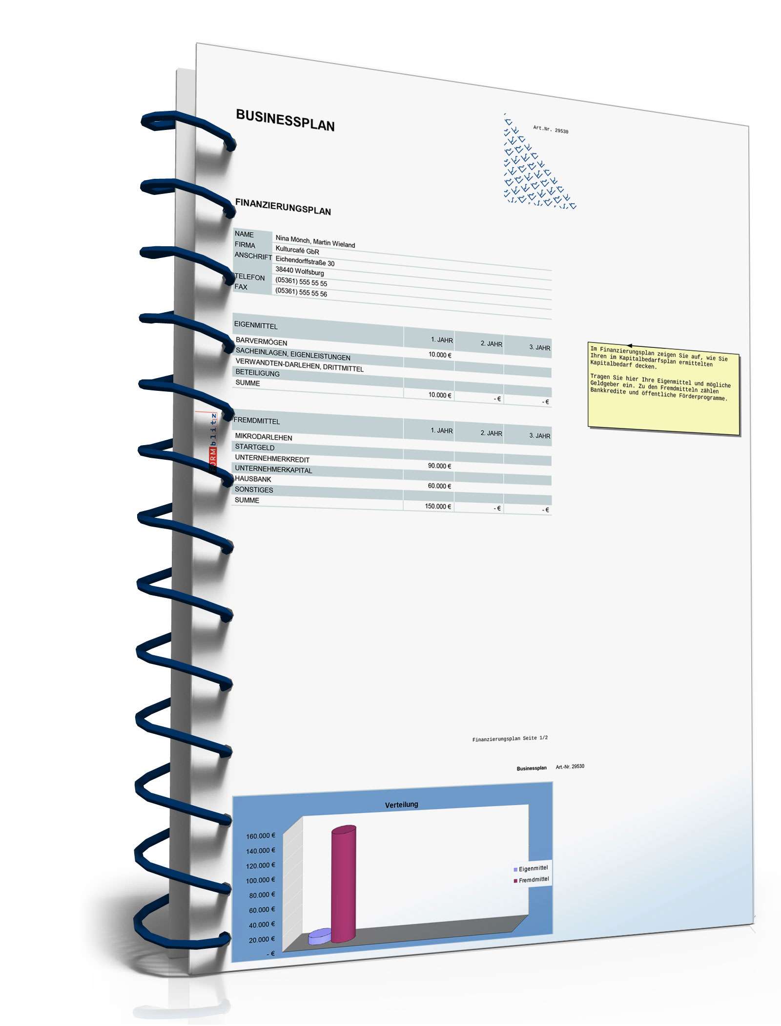 Businessplan Kulturcafé Excel. Seite: 20