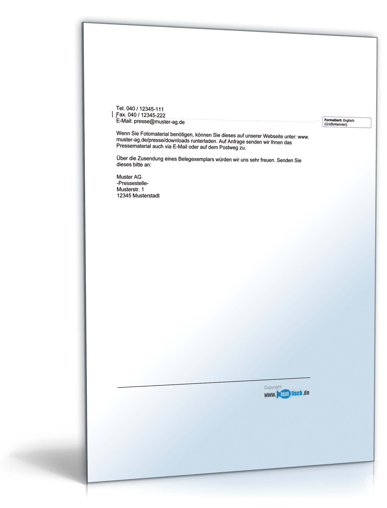 Pressemitteilung über die Ergebnisse einer Kooperation PDF. Seite: 2