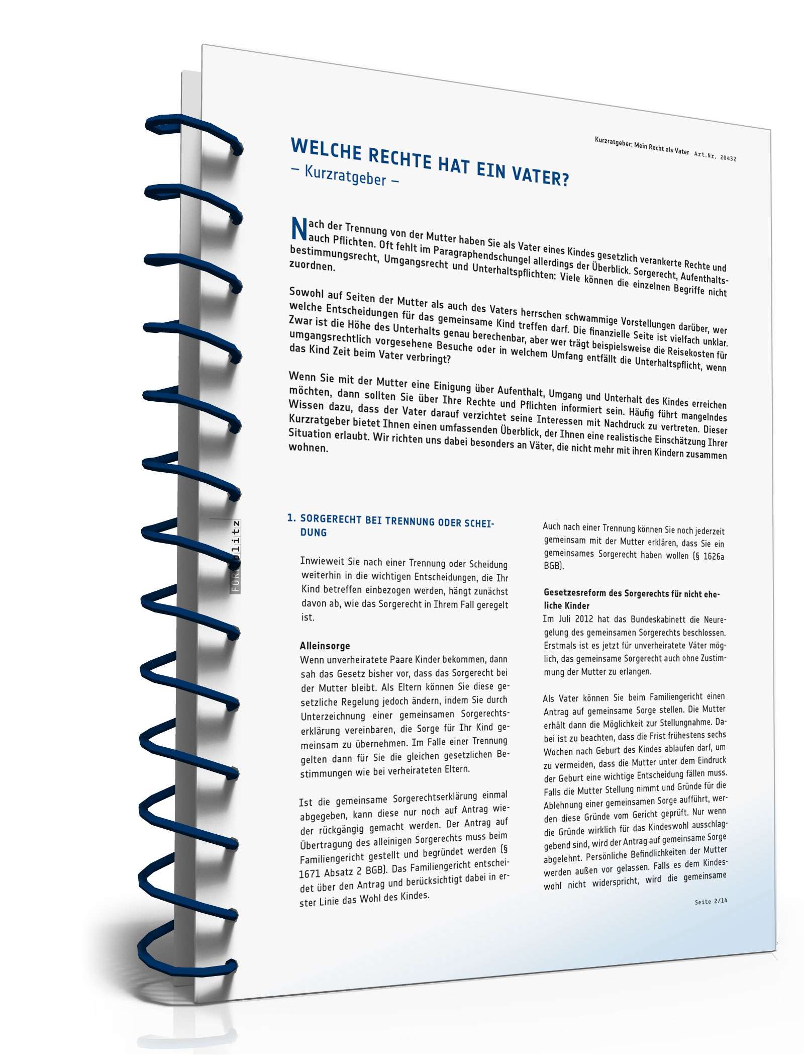 Mein Recht als Vater PDF. Seite: 2