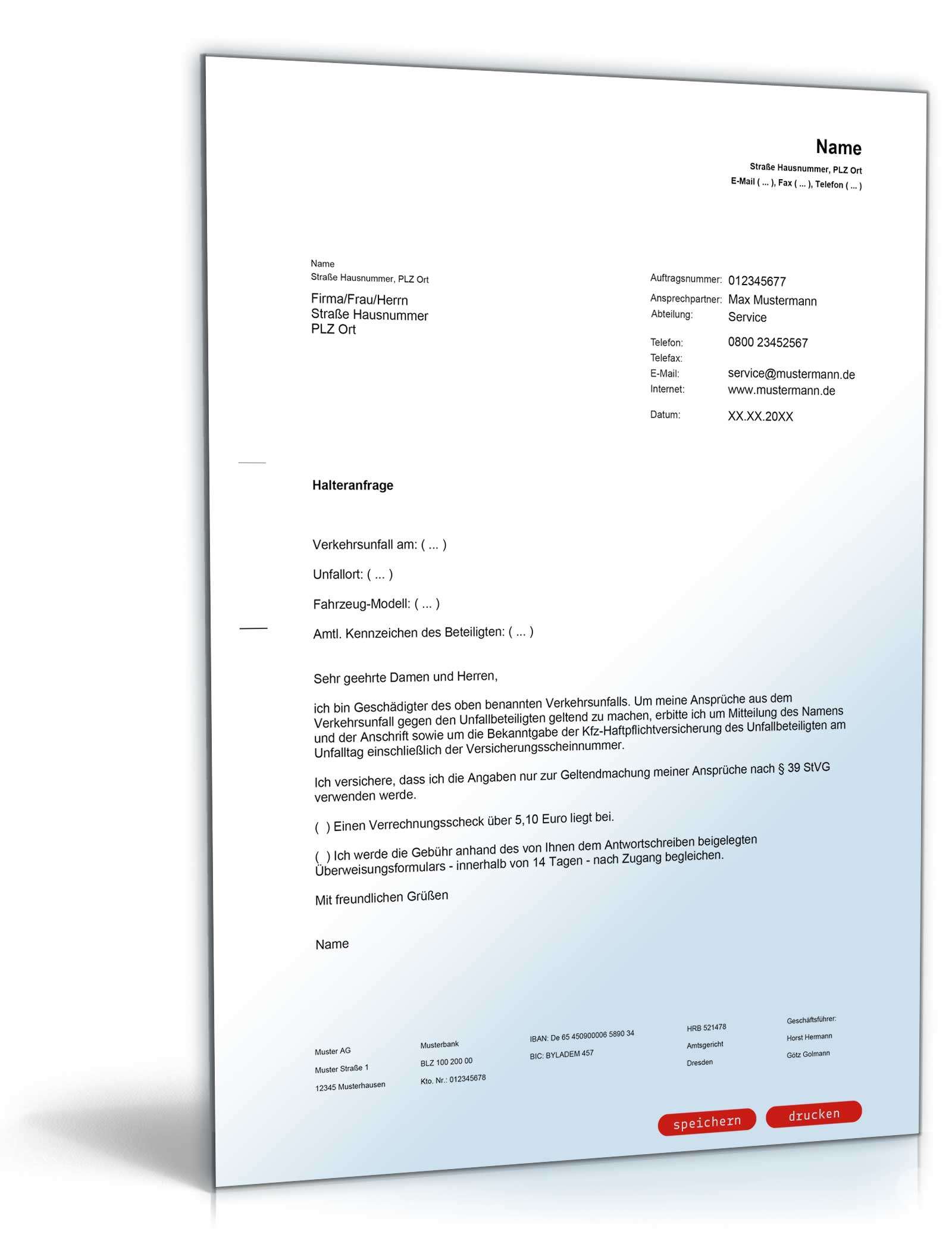 Halteranfrage PDF