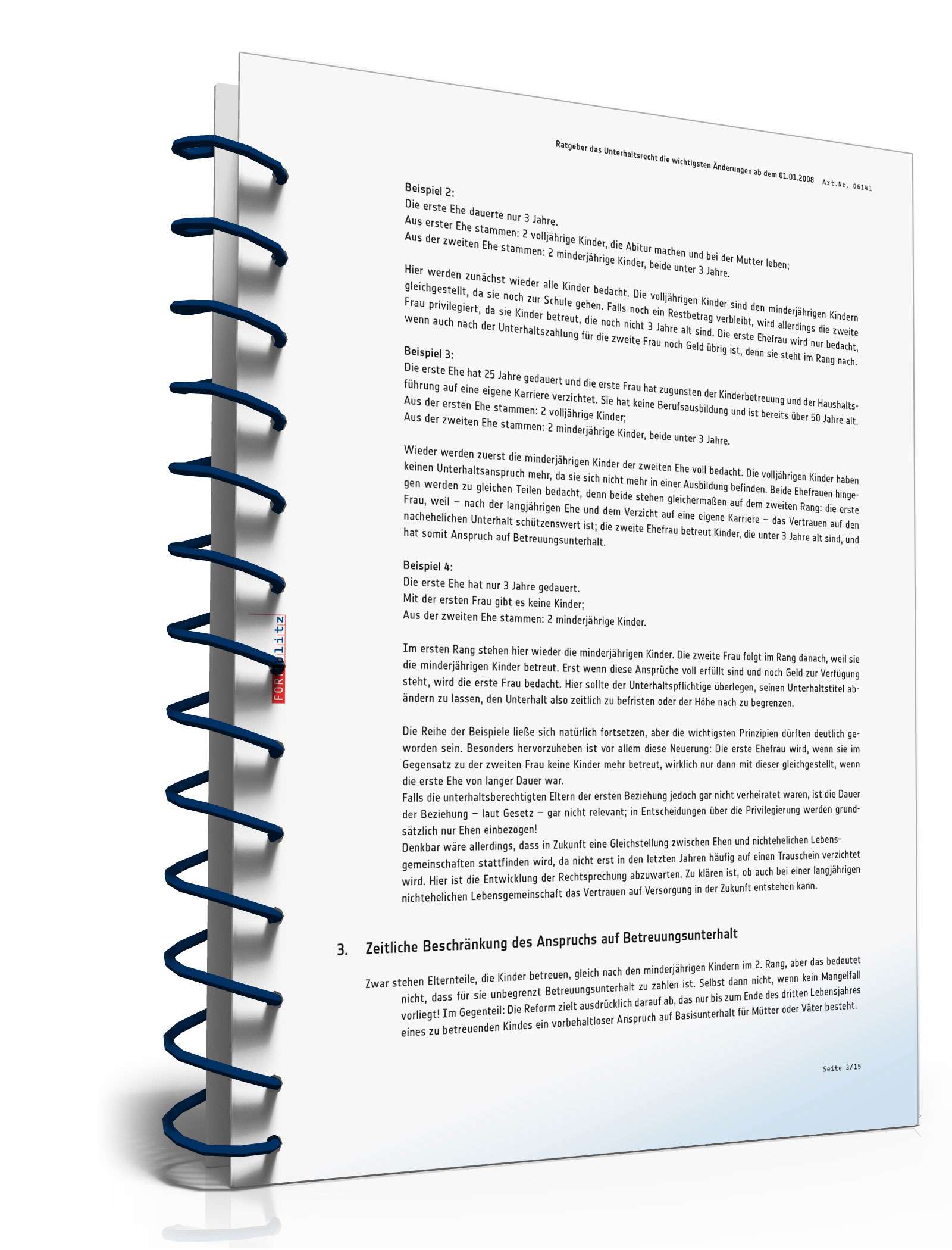 Ratgeber Unterhaltsrecht PDF. Seite: 4