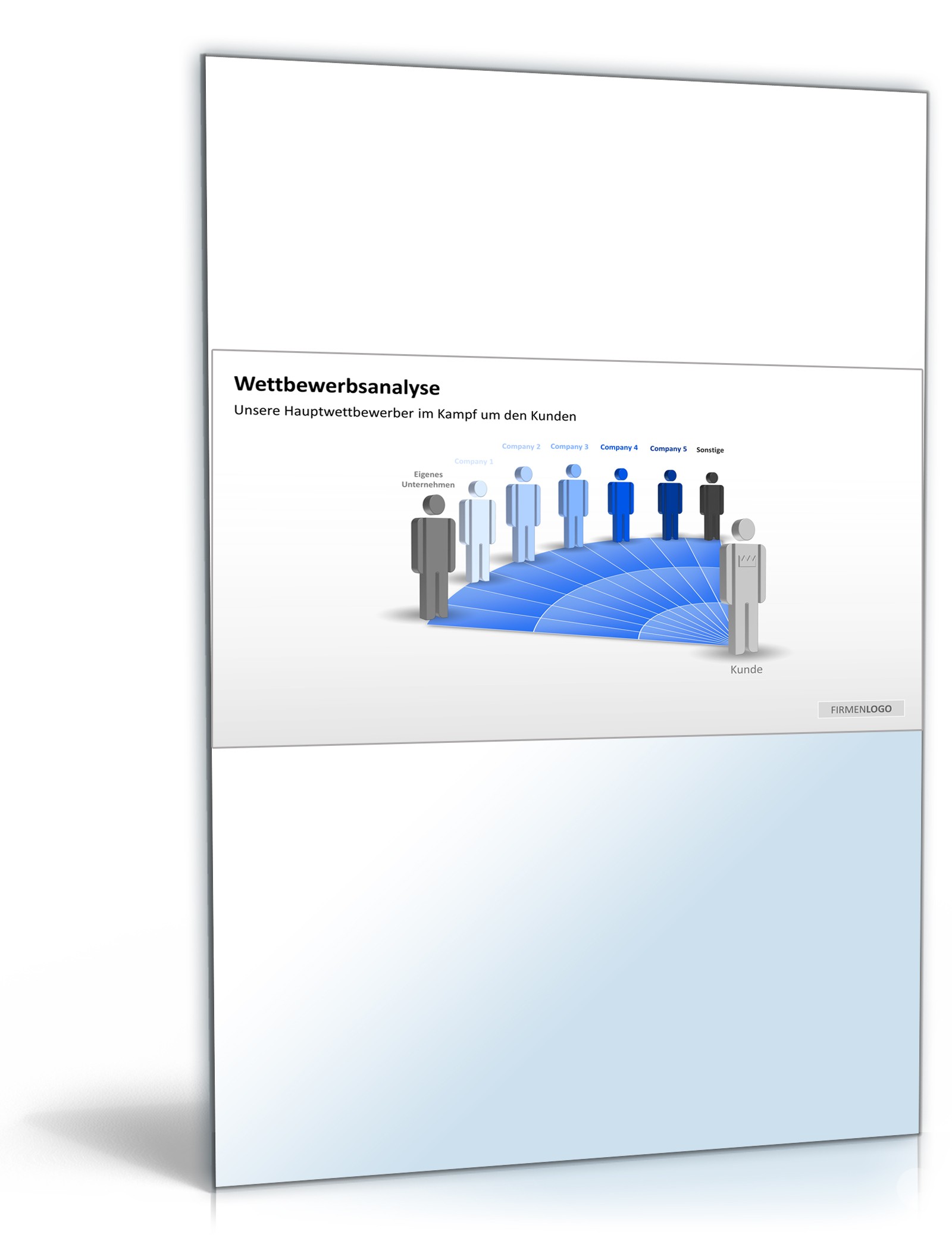 PowerPoint Präsentation Wettbewerbsanalyse Excel. Seite: 2