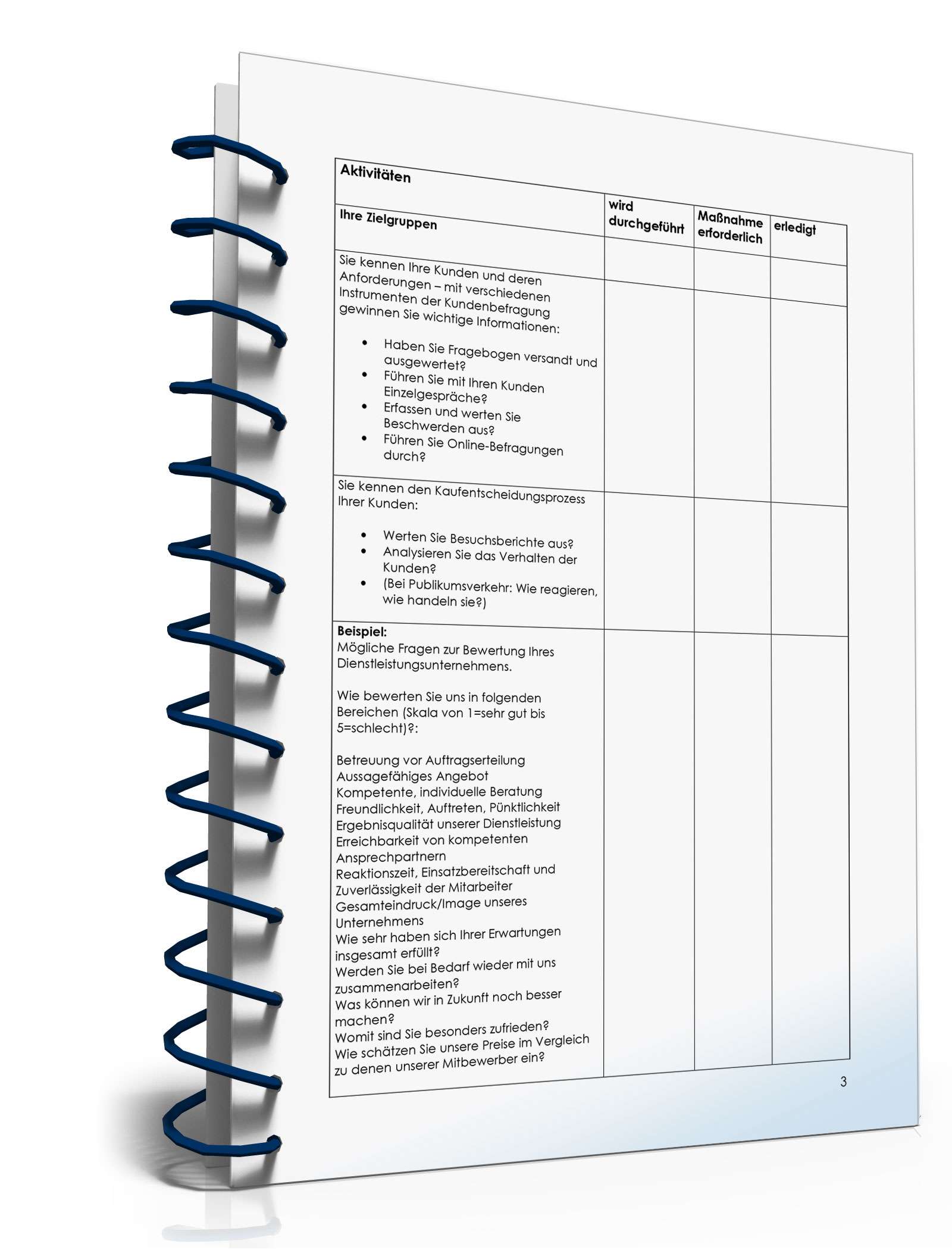 Checkliste Dienstleistungskompetenz PDF. Seite: 3