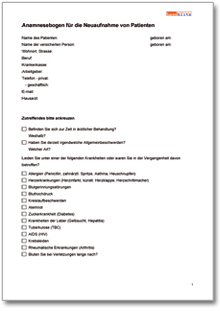 Anamnesebogen Word