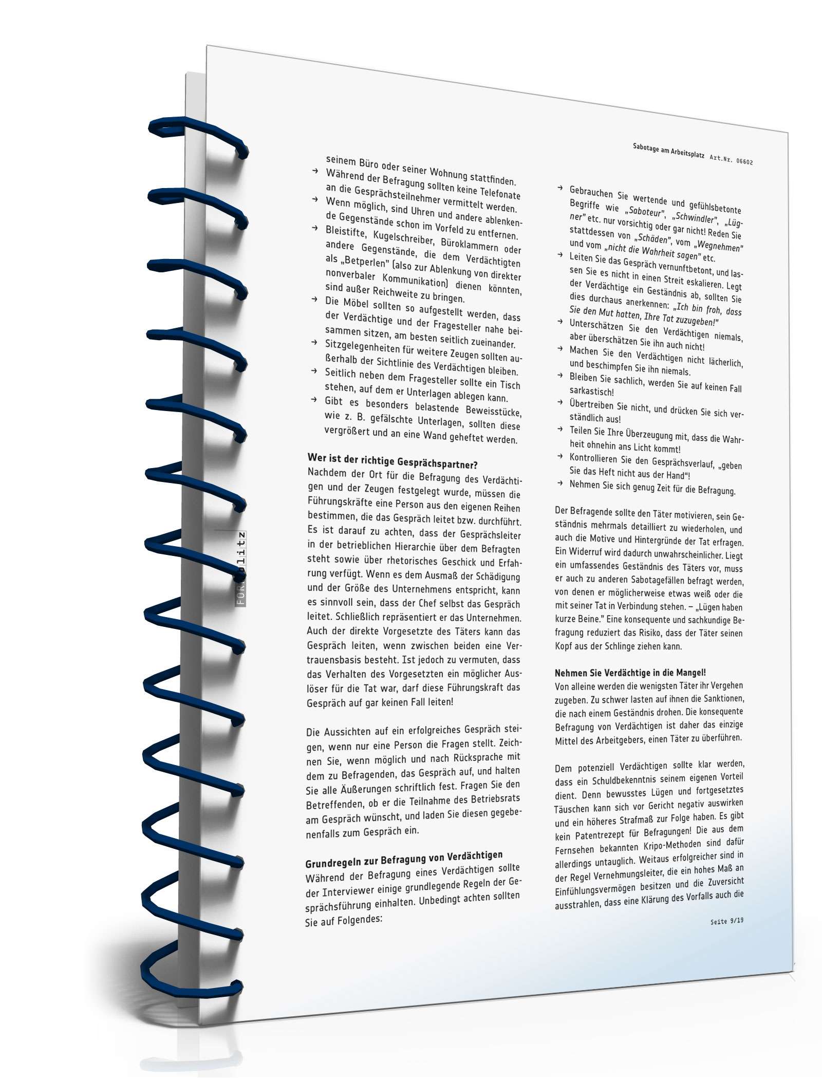 Ratgeber Sabotage Arbeitsplatz PDF. Seite: 10