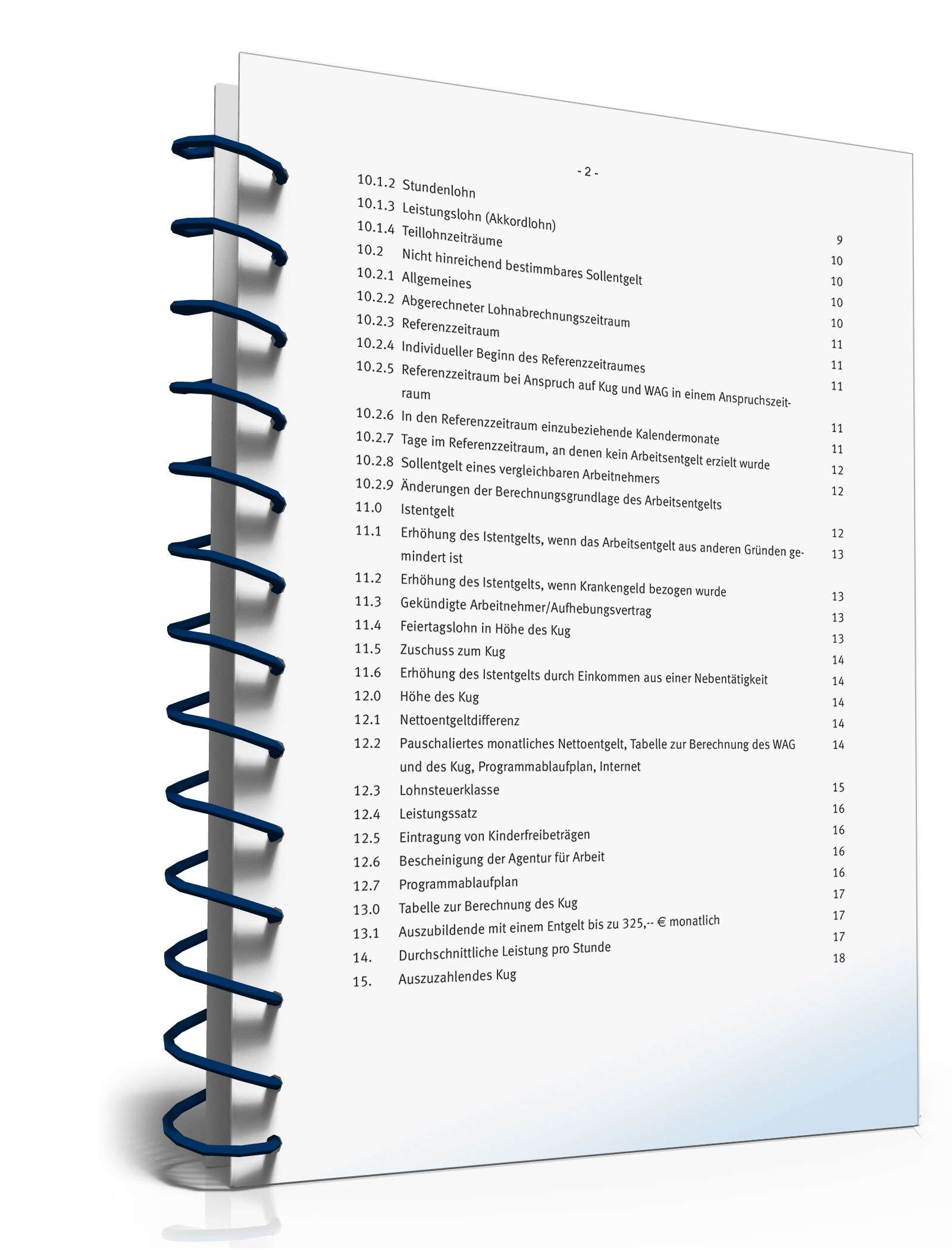 Hinweise zum Antrag Kurzarbeitergeld PDF. Seite: 2